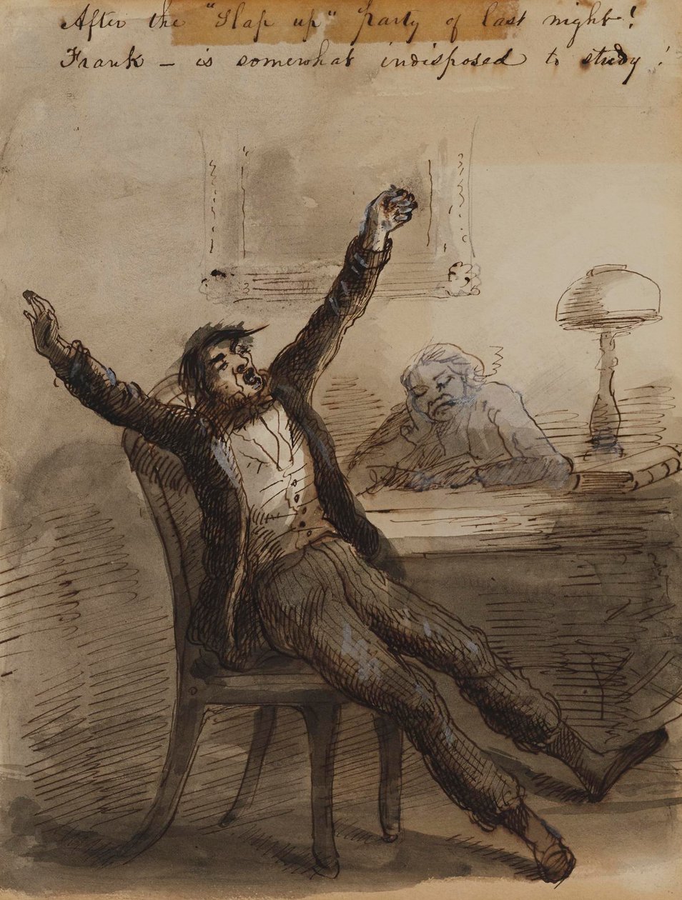 Nach der "Slap Up"-Party von letzter Nacht! von Alfred Jacob Miller