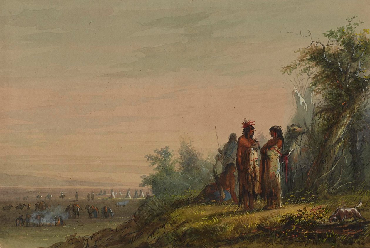 Lager von Alfred Jacob Miller