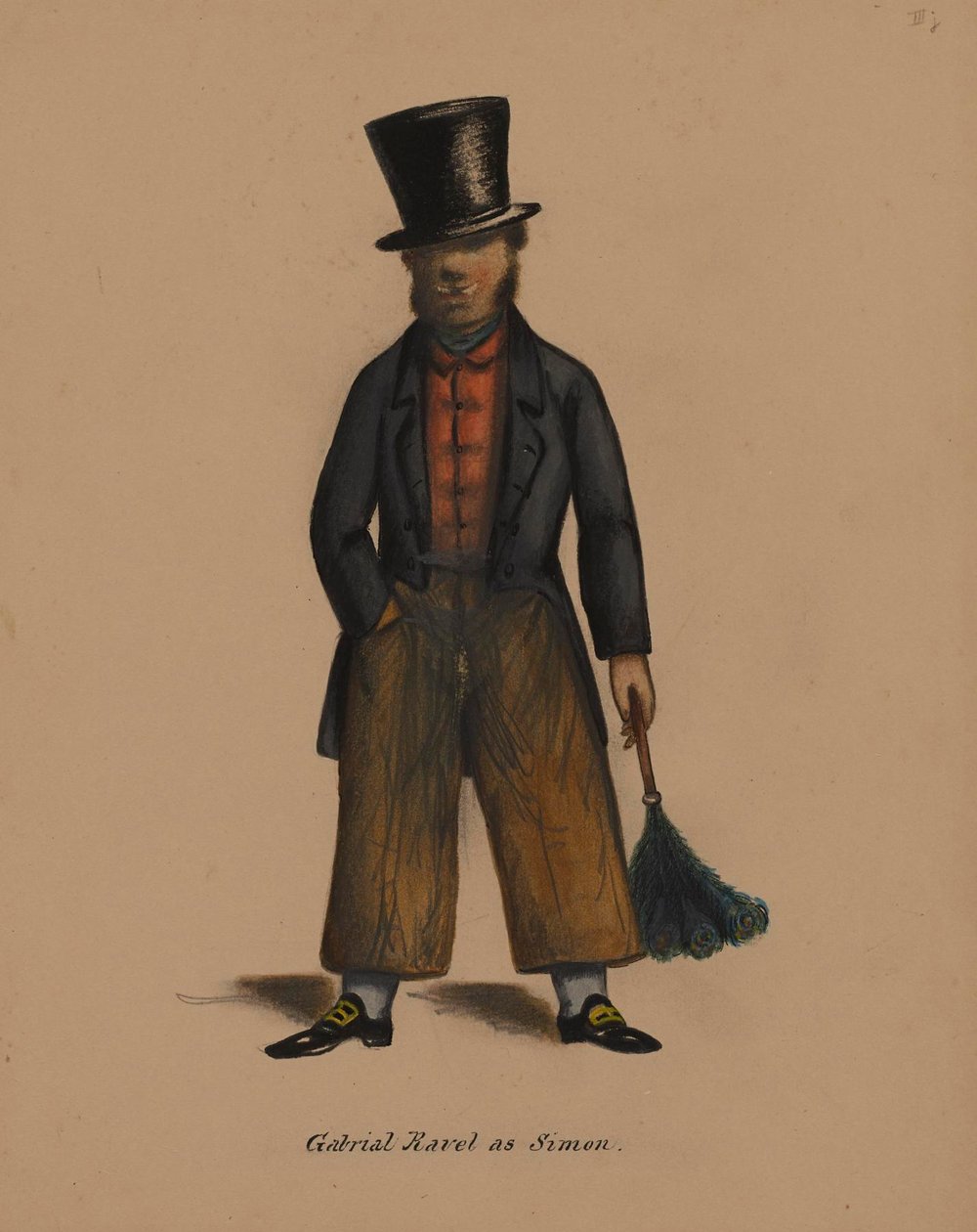 Gabriel Ravel als Simon von Alfred Jacob Miller