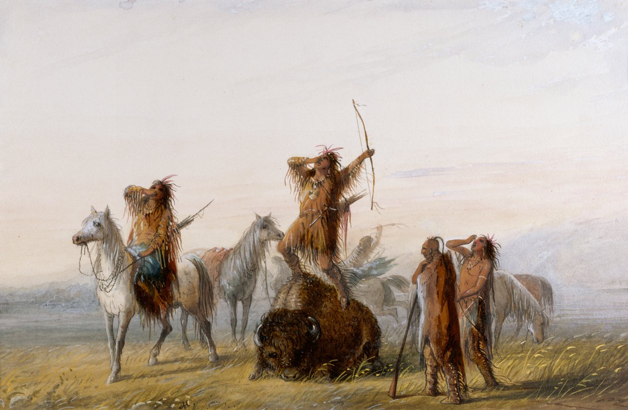 Triumphschrei von Alfred Jacob Miller