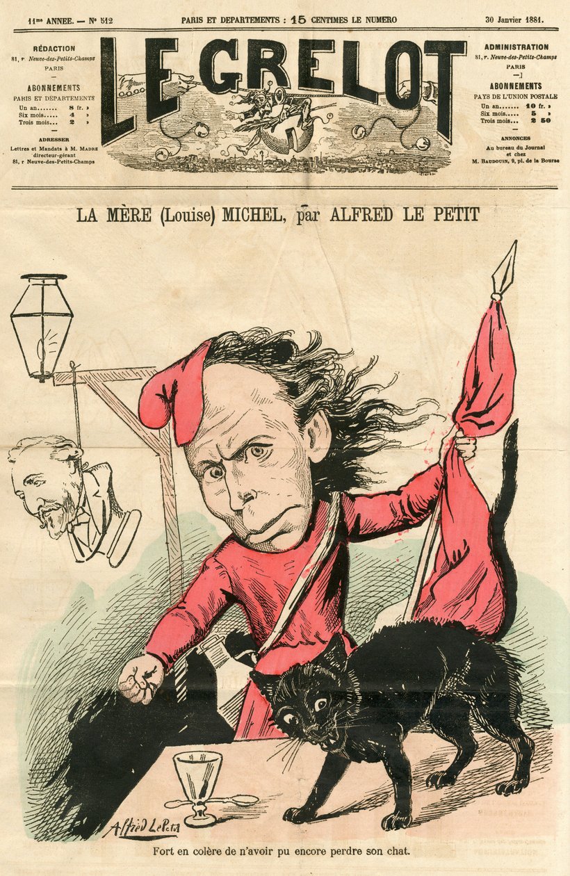 Titelblatt von „Le Grelot“, Satirique en Couleurs von Alfred Le Petit