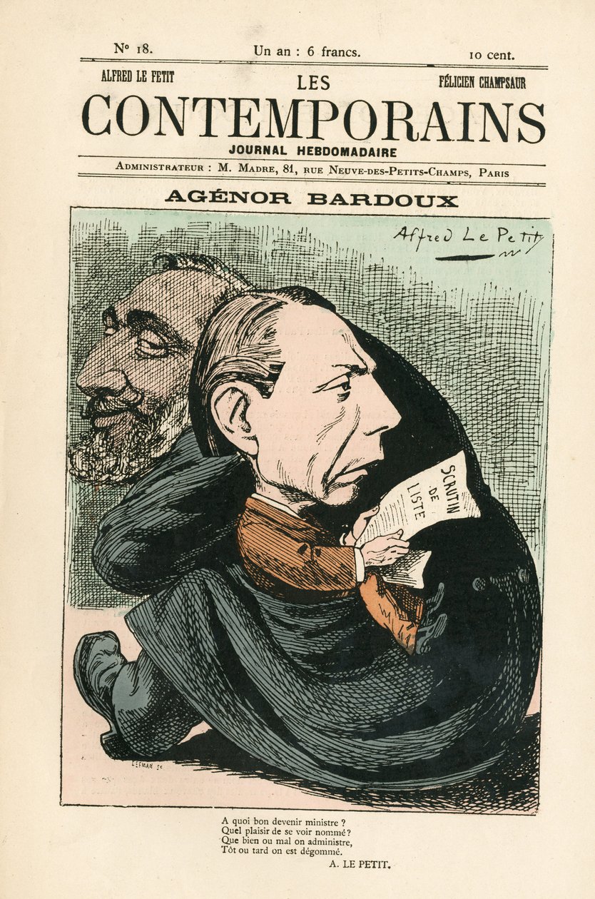 Cover von „Les Contemporains“, Nr. 18 von Alfred Le Petit