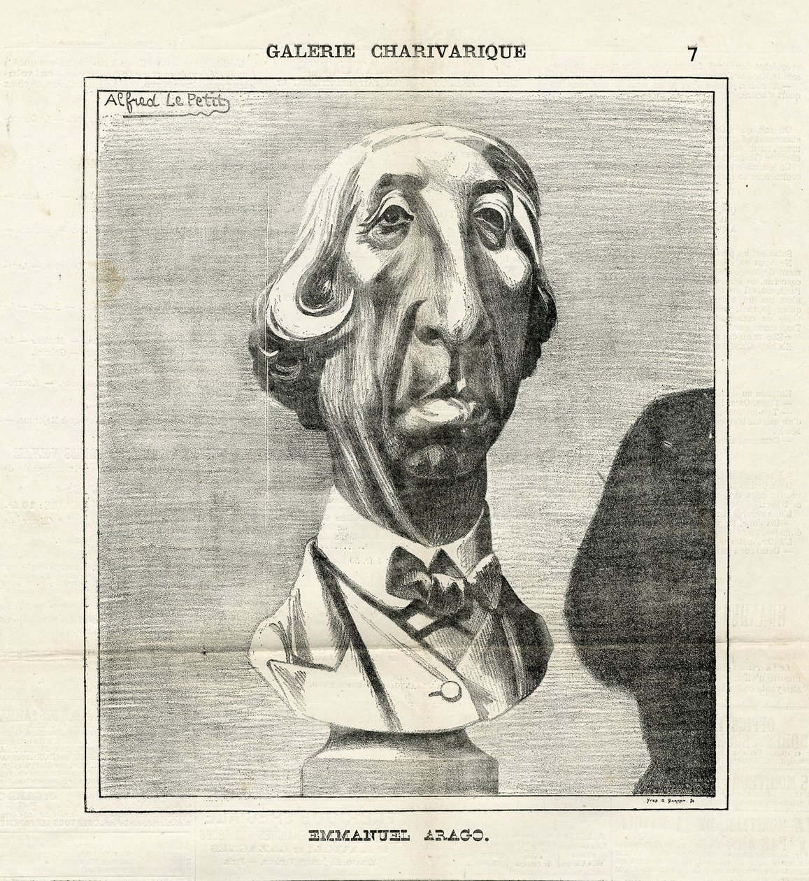 Illustration von Alfred Le Petit (1841-1909) in Le Charivari von Alfred Le Petit