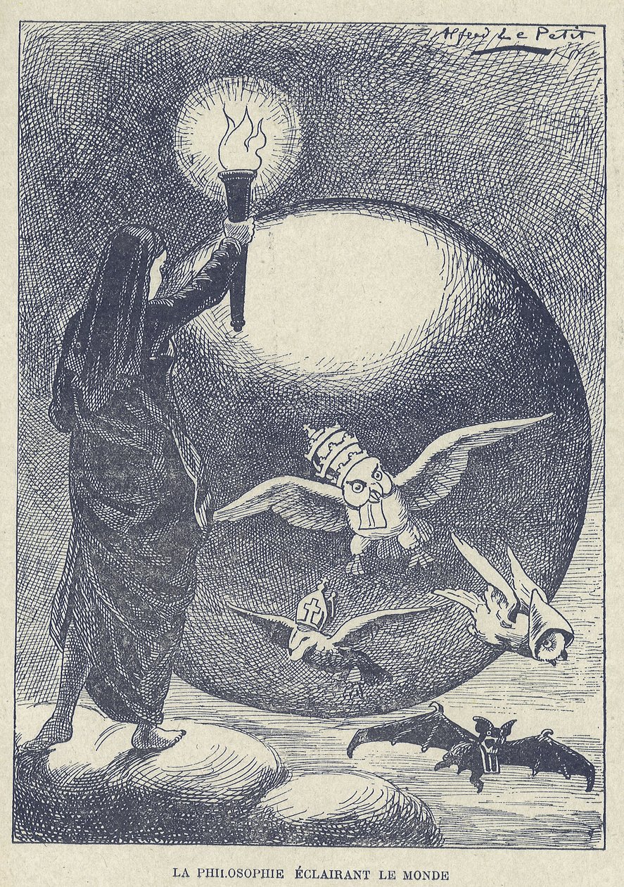 Illustration von Alfred Le Pete in Gros-Jean et son cure von Alfred Le Petit