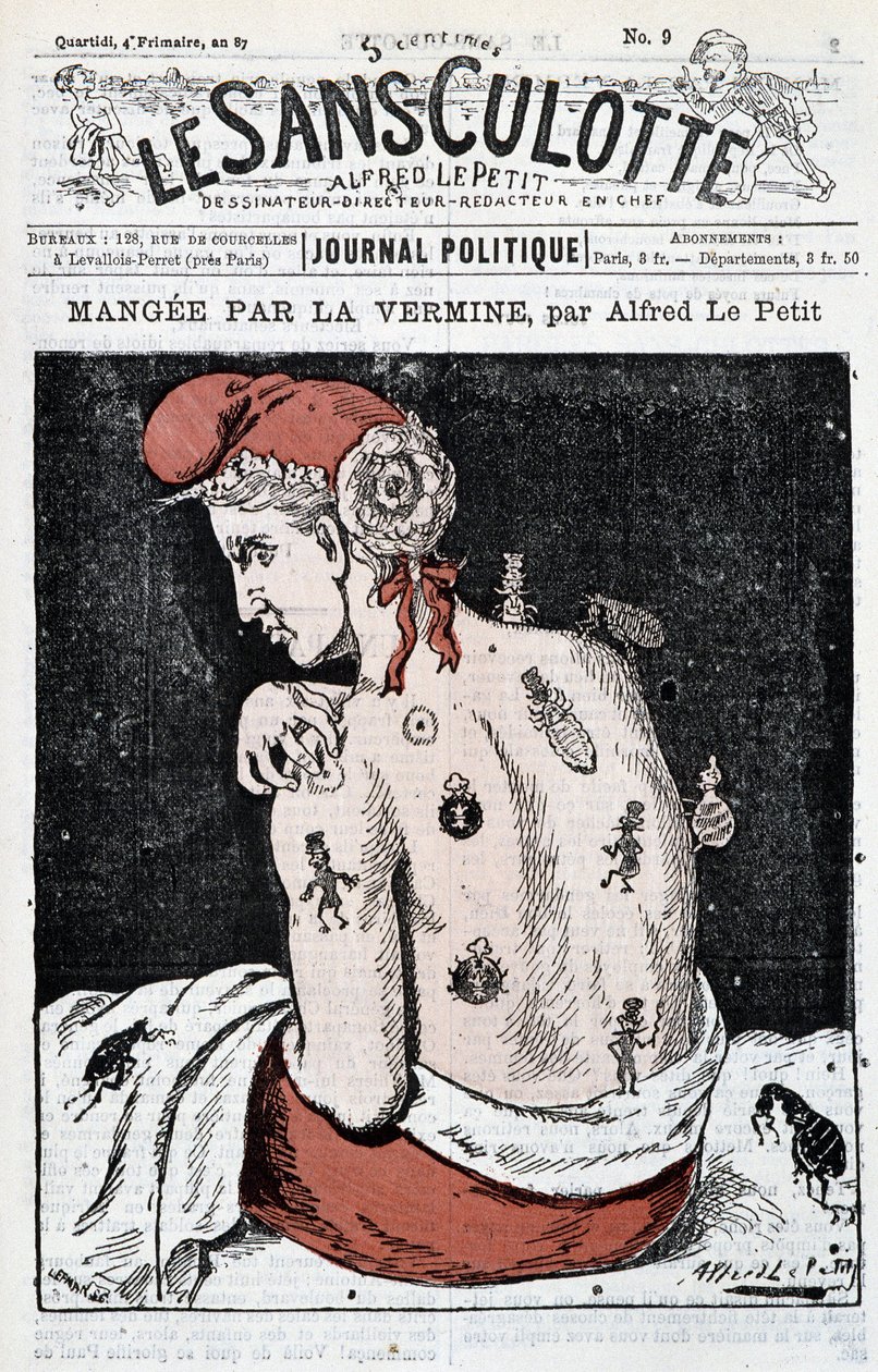 Marianne von Ungeziefer gefressen von Alfred Le Petit
