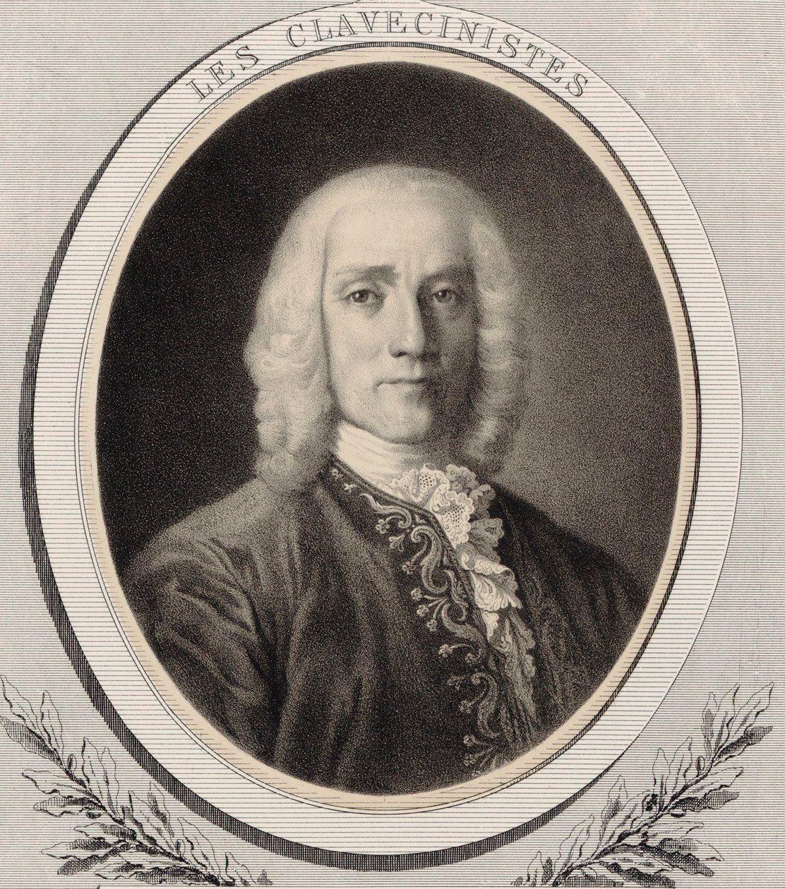 Porträt des Komponisten Domenico Scarlatti 1685-1757, ca. 1850 von Alfred Lemoine