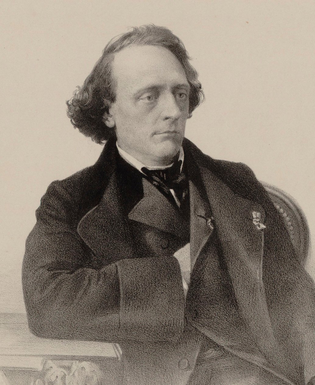 Porträt des Pianisten und Komponisten Henry Litolff, 1818-1891 von Alfred Lemoine
