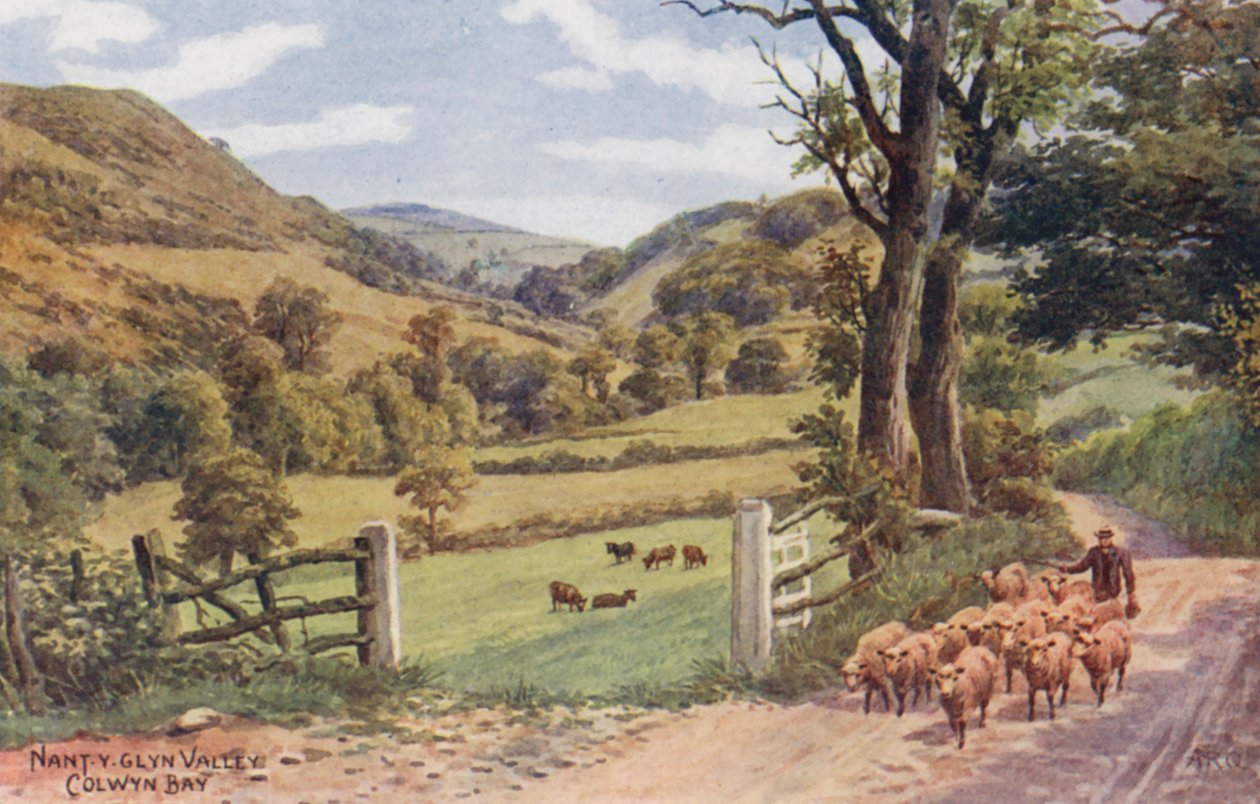 Nant Y Glyn Tal, Colwyn Bay von Alfred Robert Quinton