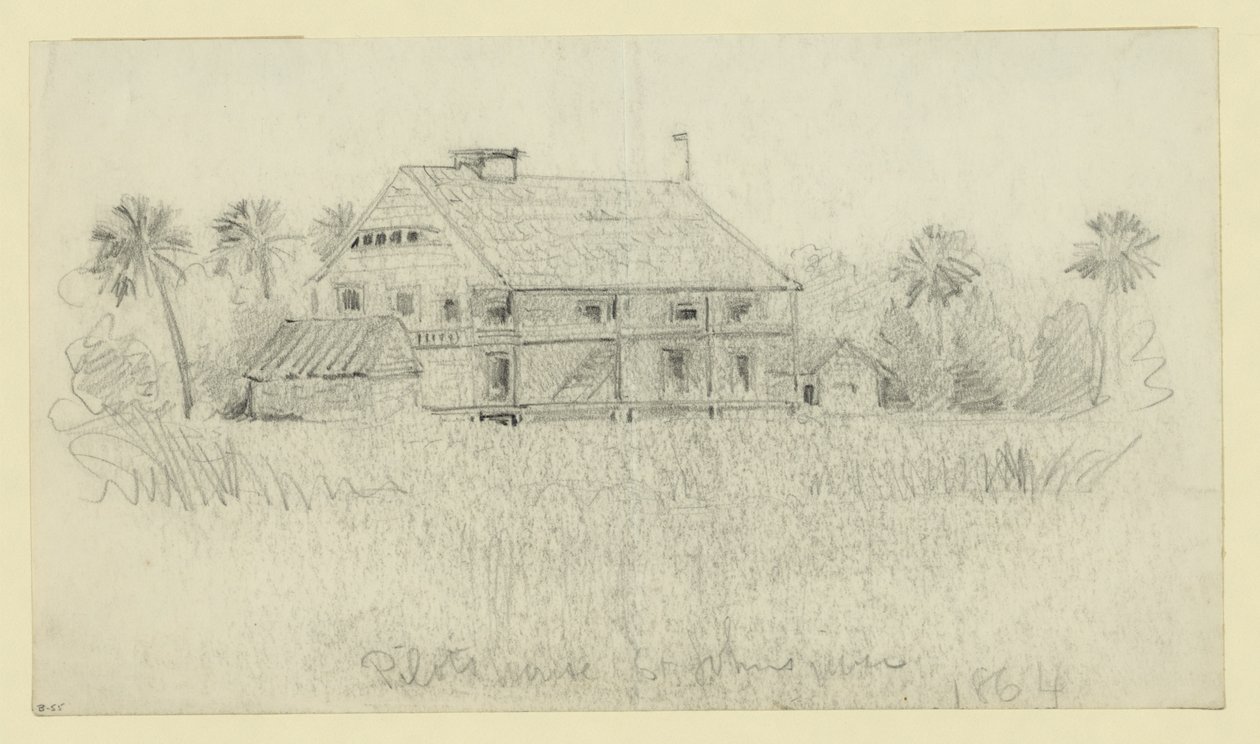 Steuerhaus des St. Johns River von Alfred Rudolph Waud