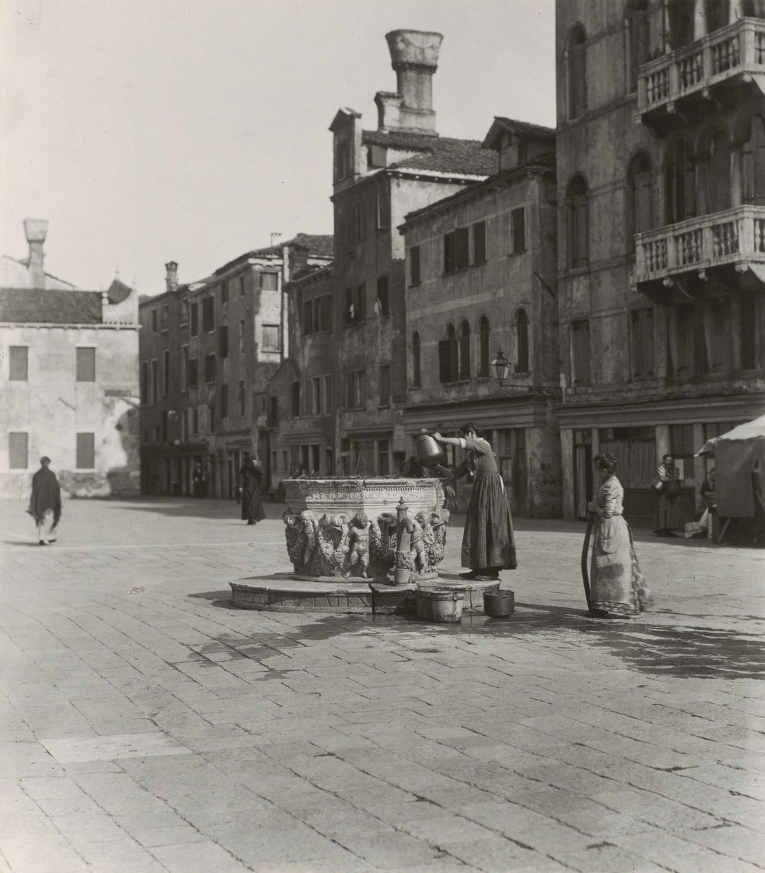 Ein venezianischer Brunnen von Alfred Stieglitz