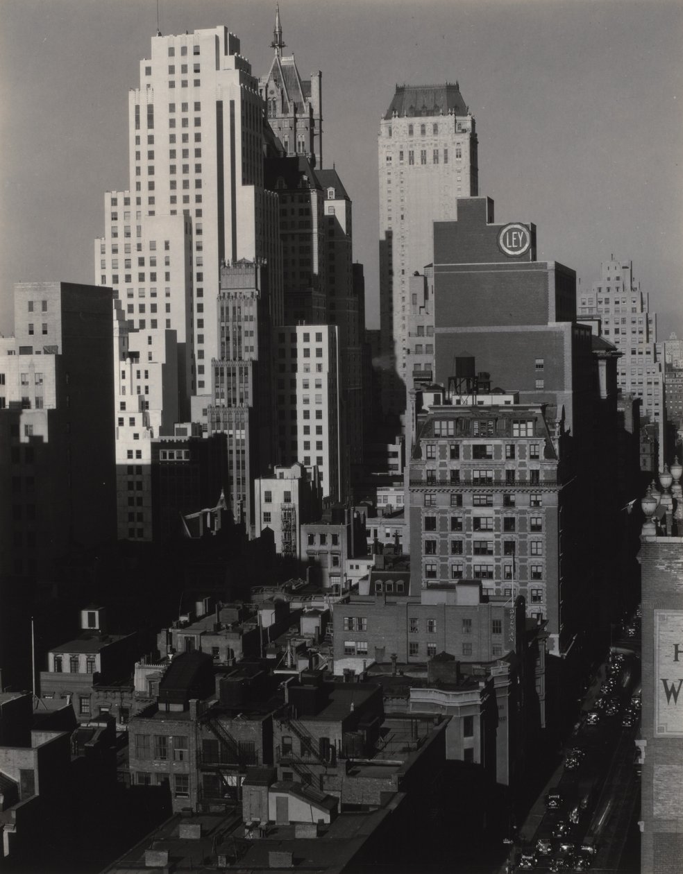 Von meinem Fenster bei An American Place, Norden von Alfred Stieglitz