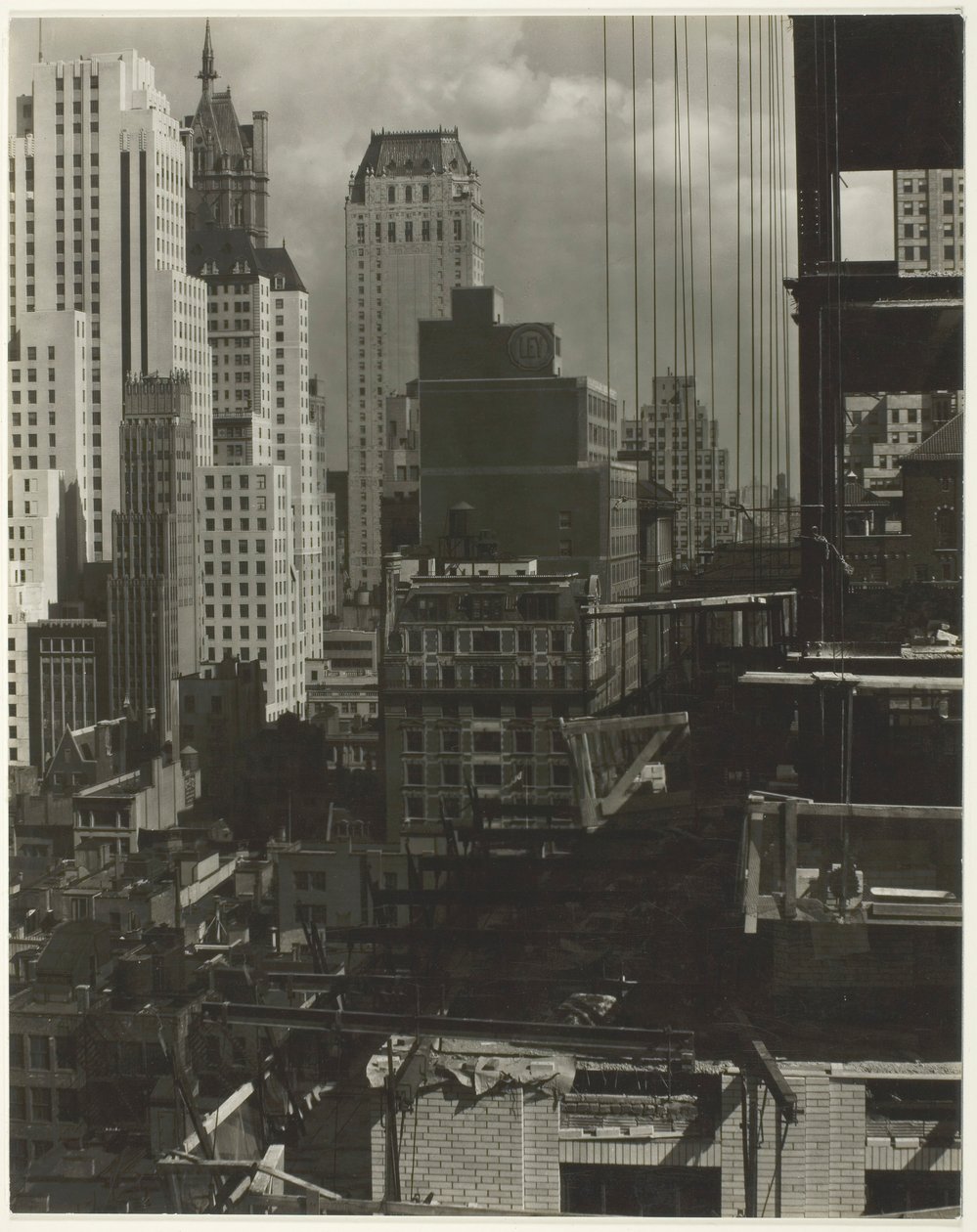 Von meinem Fenster bei An American Place, Norden, 1931 von Alfred Stieglitz