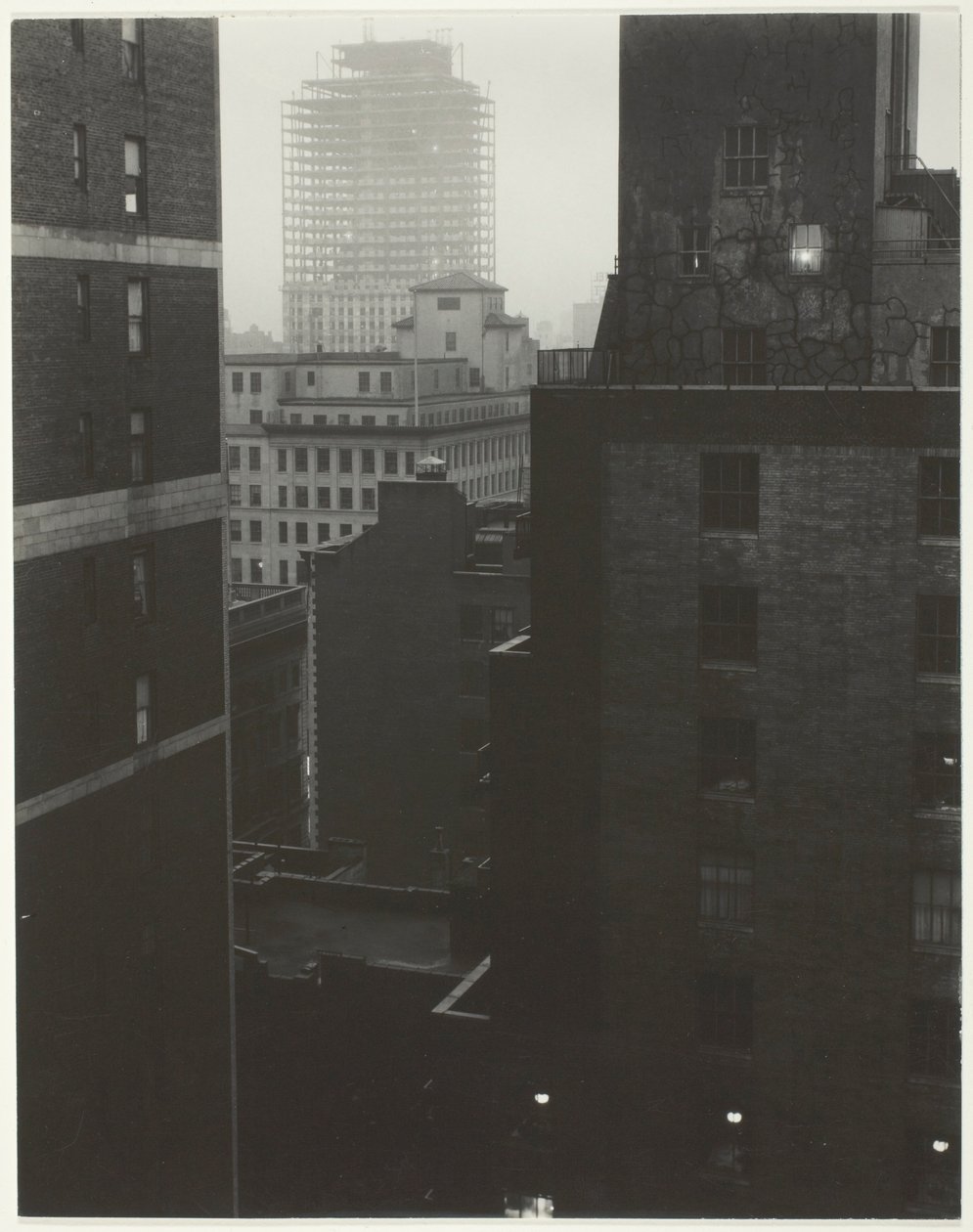 Von meinem Fenster bei An American Place, Südwest von Alfred Stieglitz