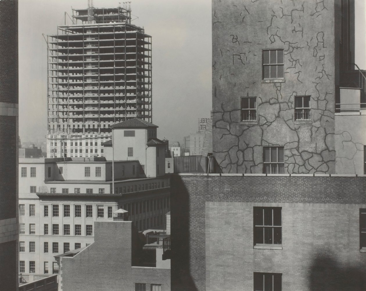 Von meinem Fenster bei An American Place, Südwesten, 1932 von Alfred Stieglitz