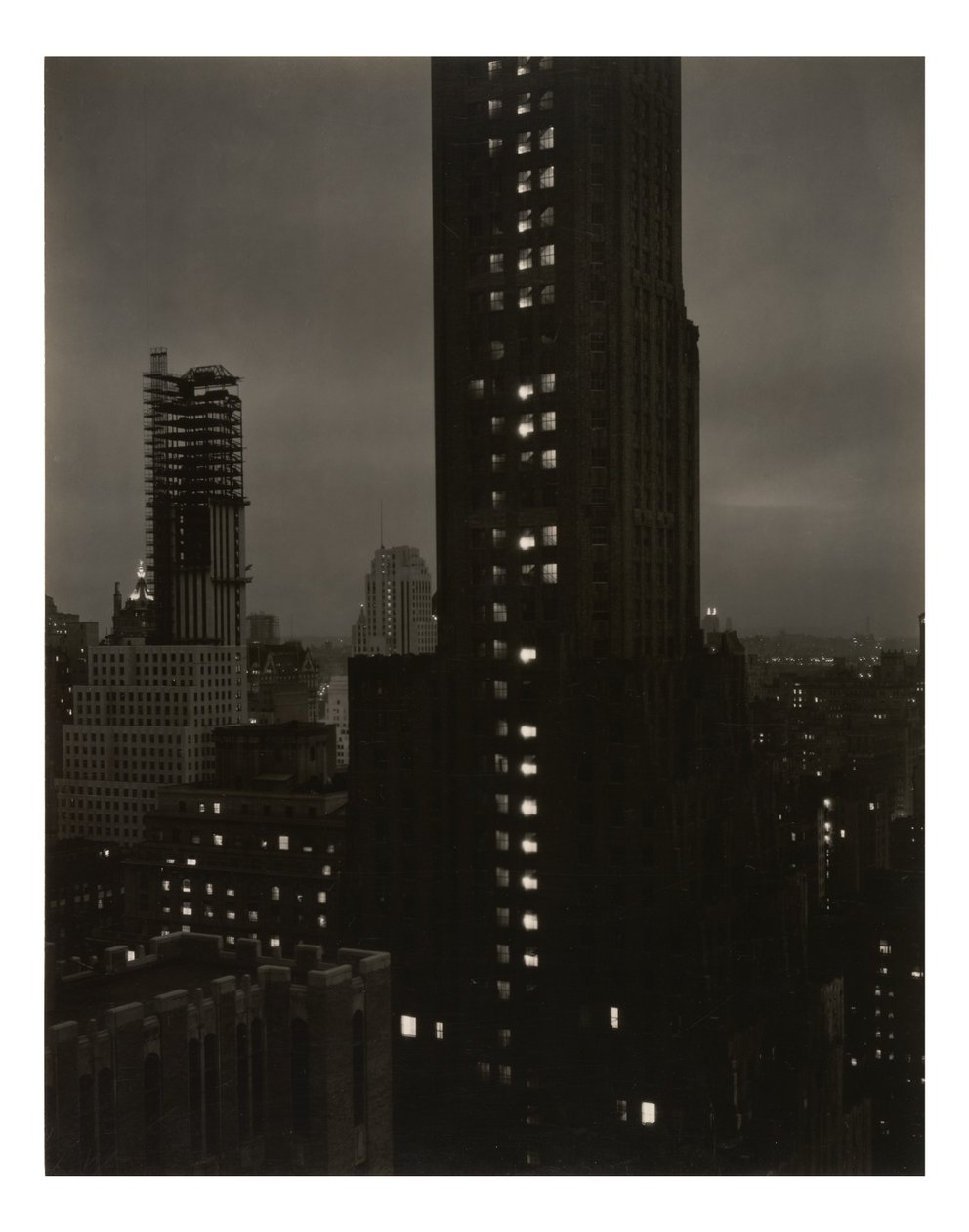 Von meinem Fenster im Shelton, Norden von Alfred Stieglitz