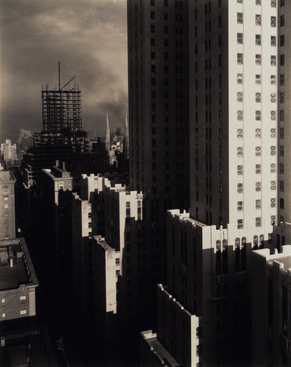 Von meinem Fenster im Shelton, West von Alfred Stieglitz