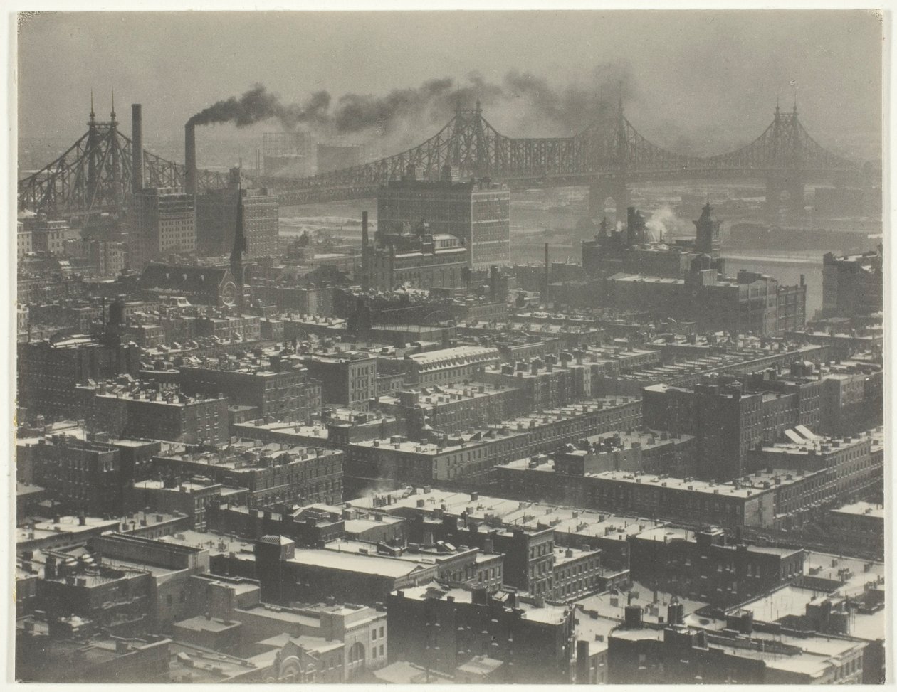 Aus Zimmer "3003" - Das Shelton, New York, Blick nach Nordosten von Alfred Stieglitz