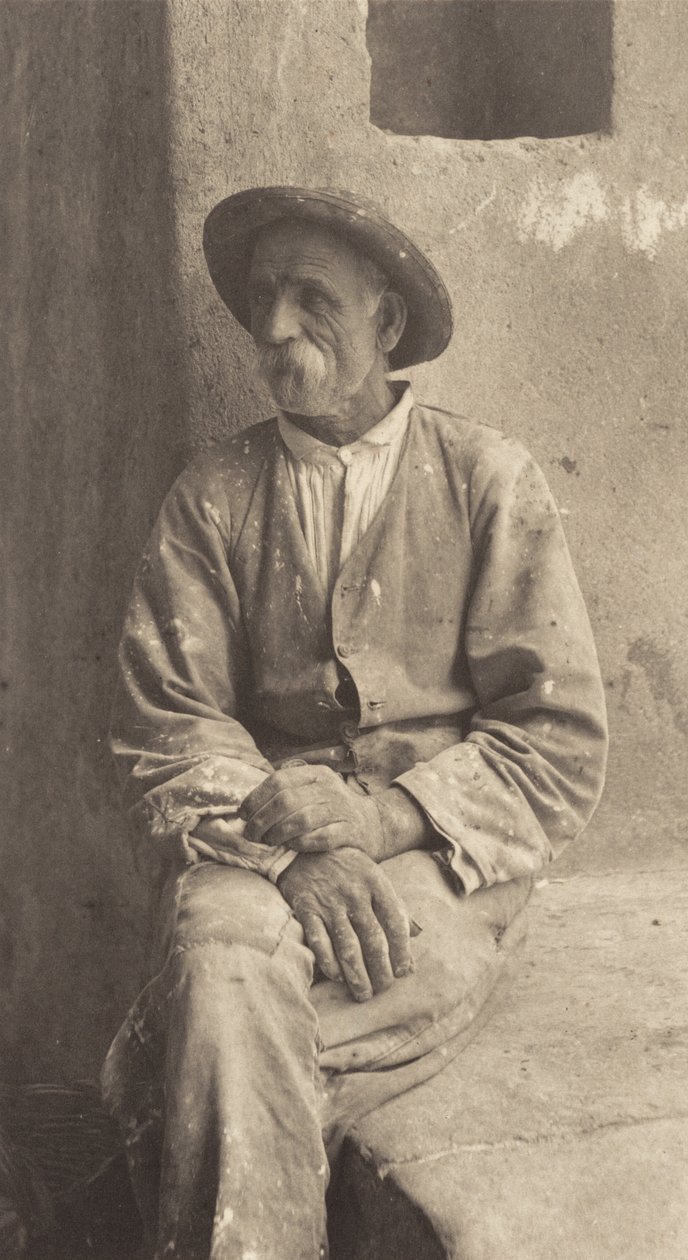 Italienischer Maurer, Bellagio von Alfred Stieglitz