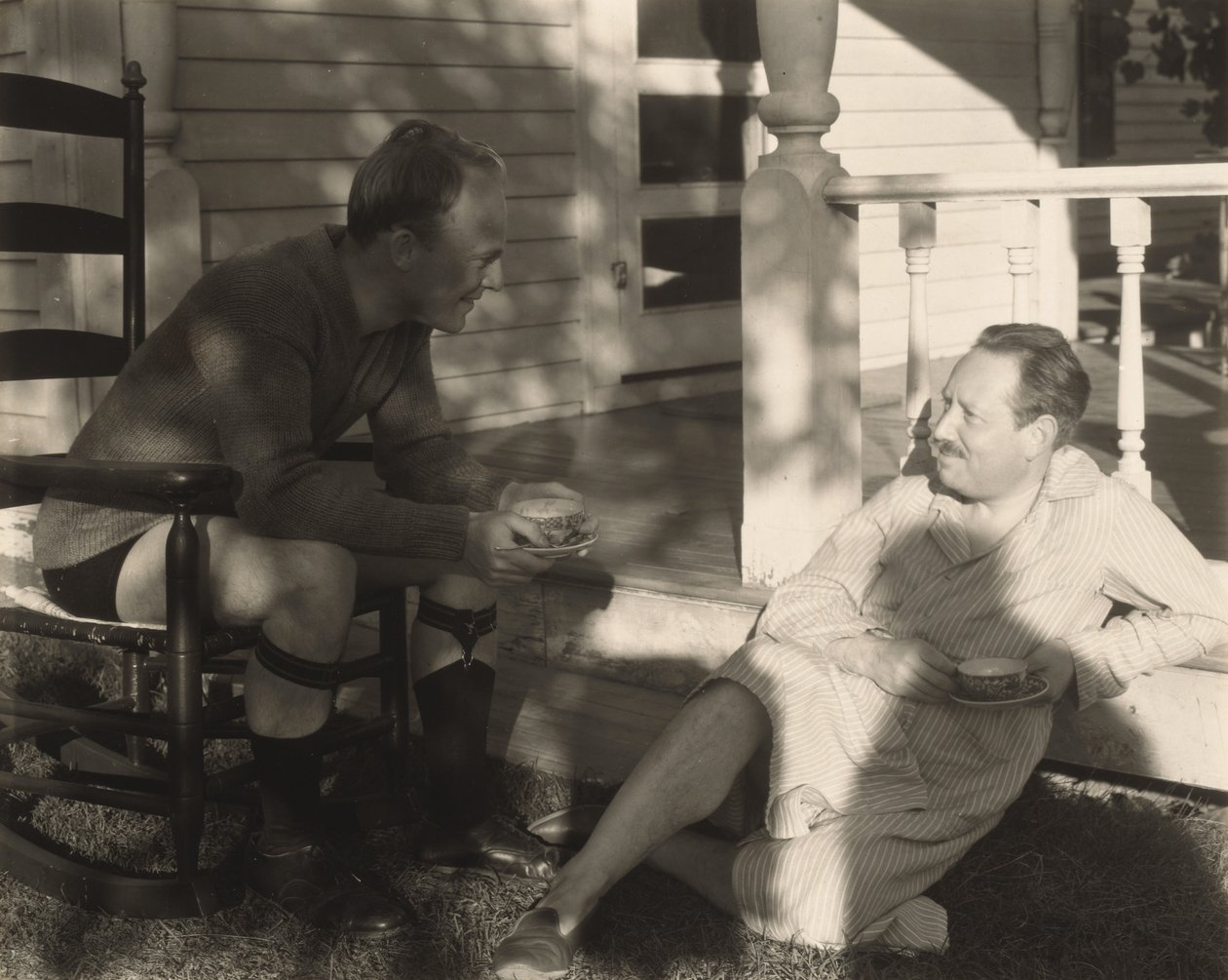 Jerome Mellquist und Paul Rosenfeld, Lake George von Alfred Stieglitz