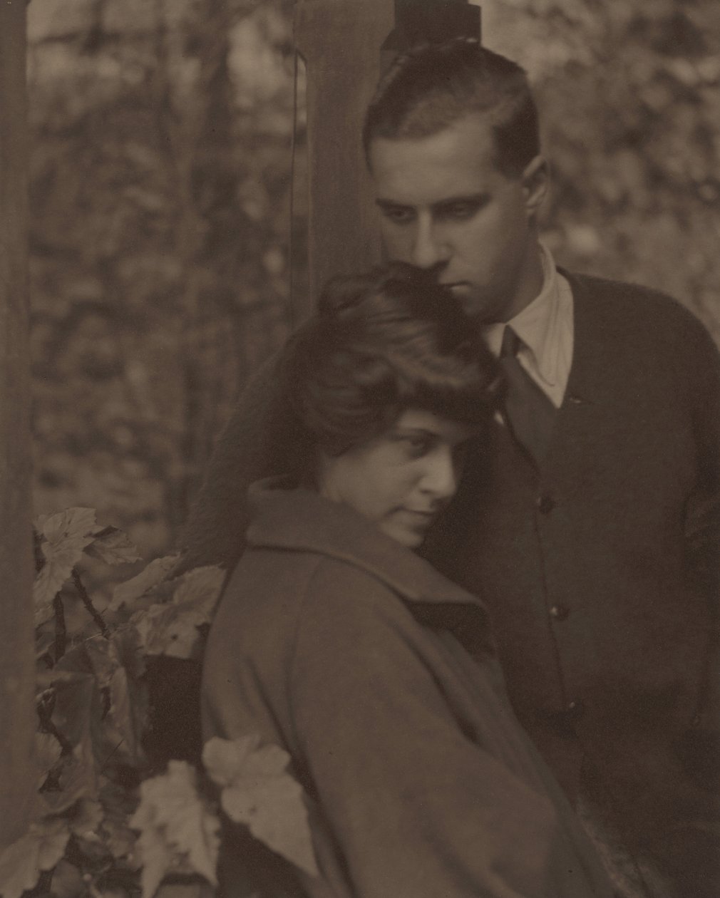 Kitty Stieglitz und Edward Stieglitz von Alfred Stieglitz