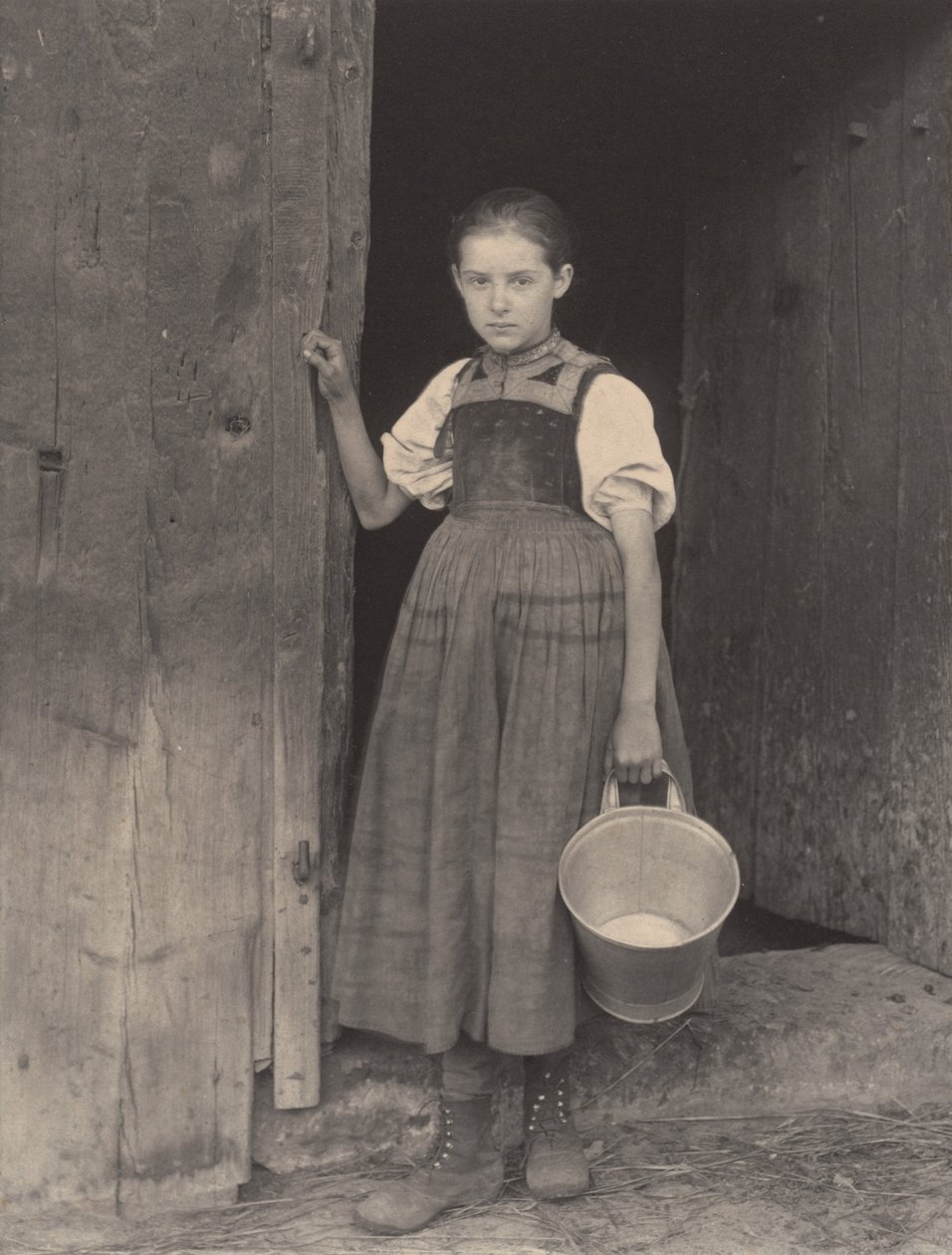 Die kleine Milchmagd von Alfred Stieglitz