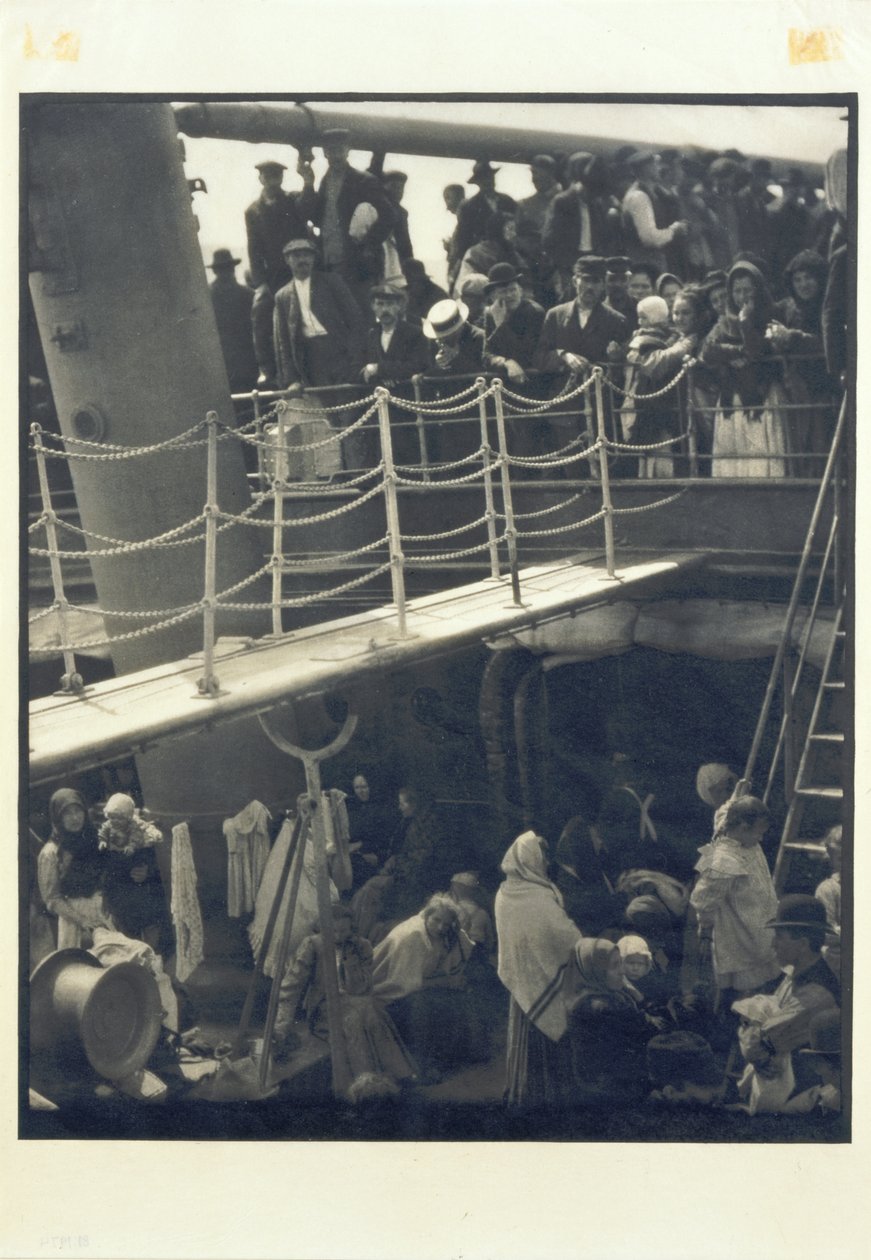 Die Steerage, aus der Zeitschrift 291, Nr. 7–8 von Alfred Stieglitz