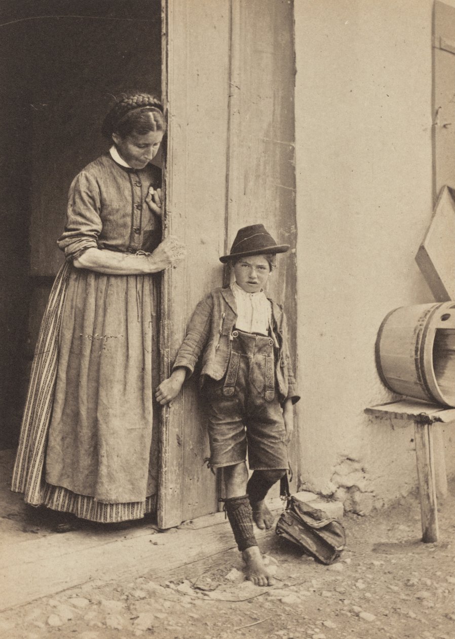 Der Schulschwänzer, Mittenwald von Alfred Stieglitz