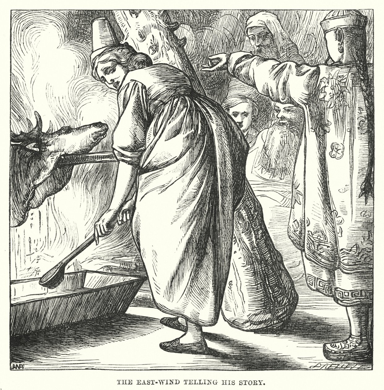 Hans Christian Andersen: Der Garten des Paradieses von Alfred Walter (after) Bayes