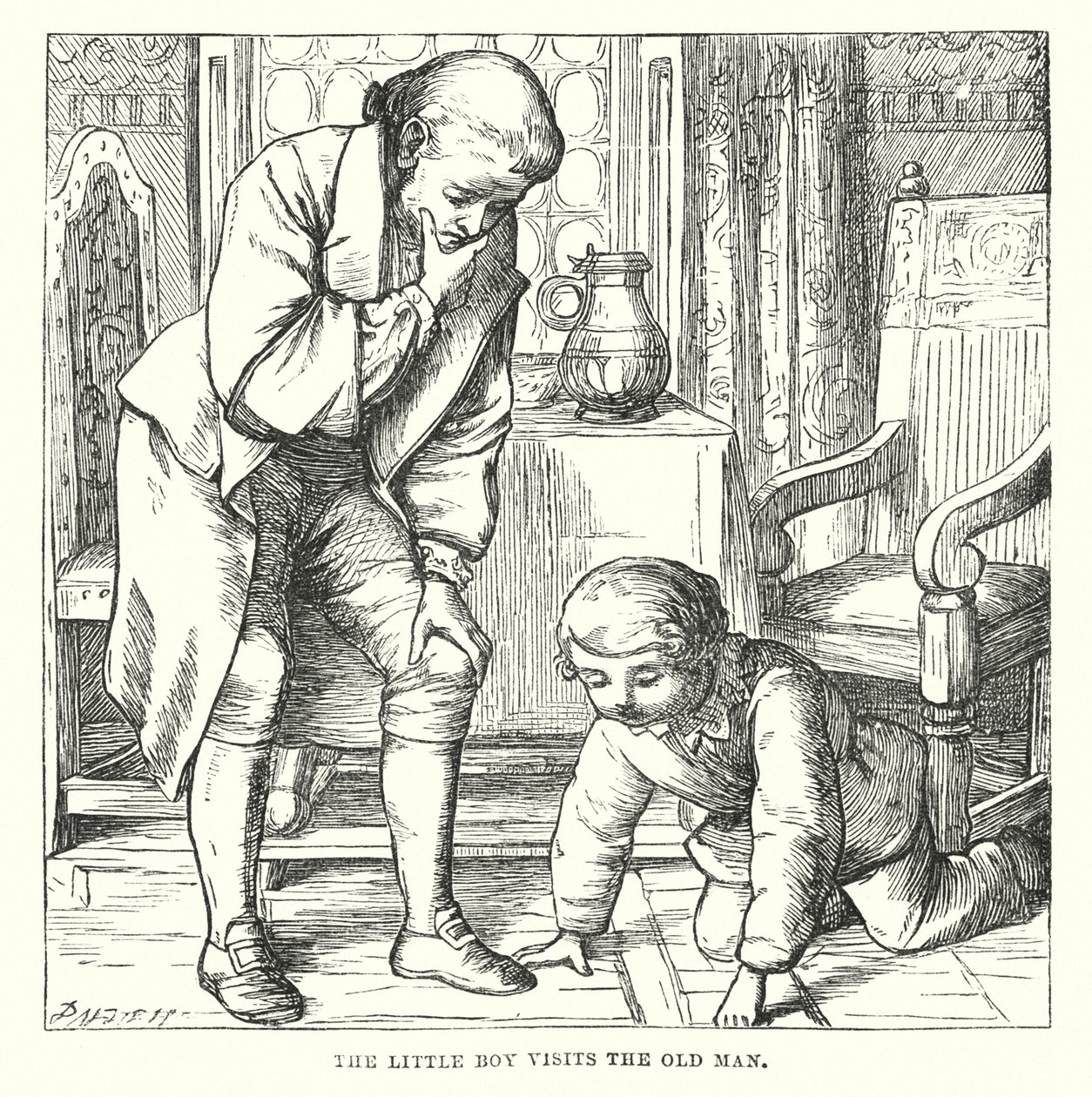 Hans Christian Andersen: Das alte Haus von Alfred Walter (after) Bayes