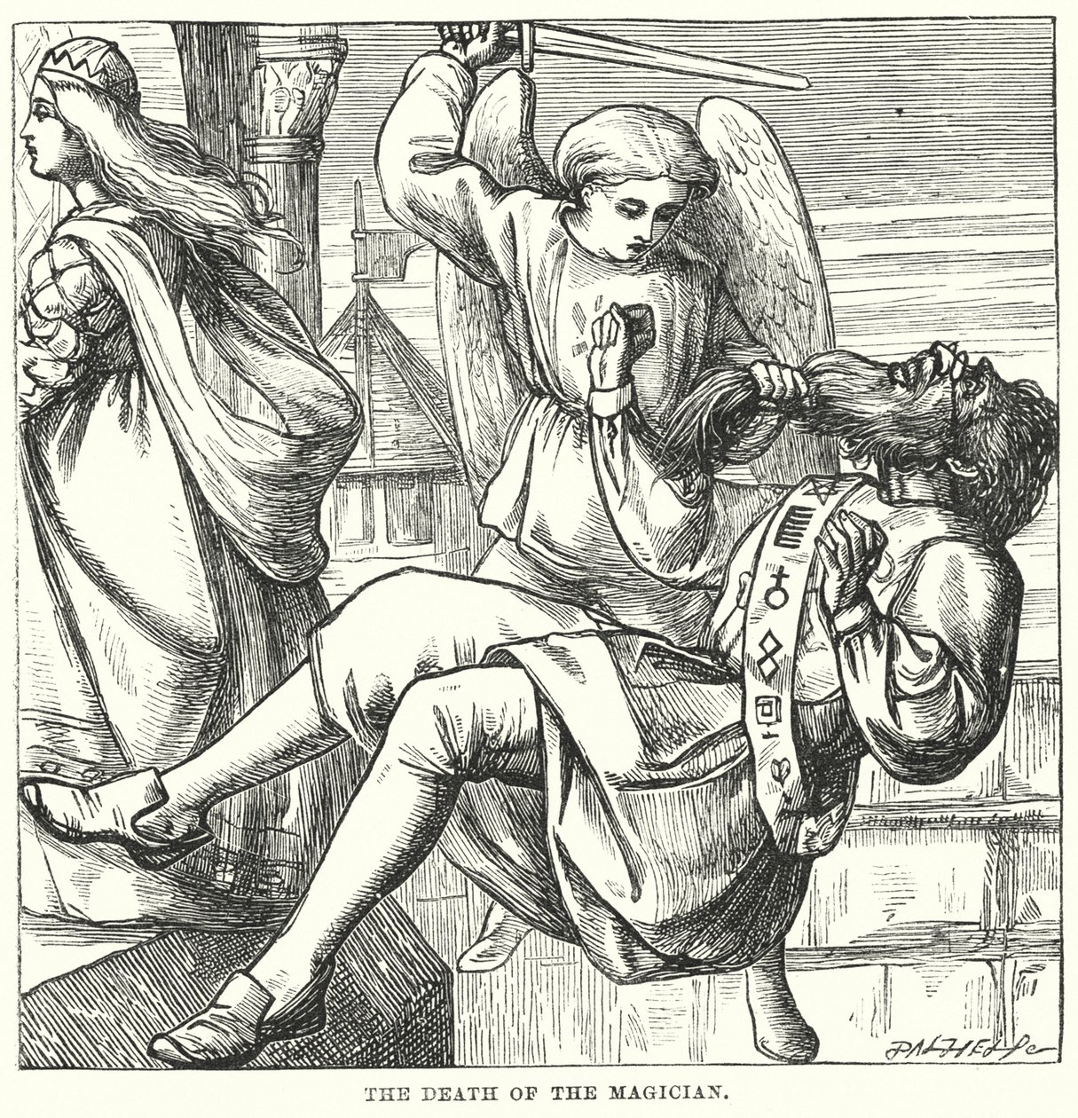 Hans Christian Andersen: Der Reisegefährte von Alfred Walter (after) Bayes