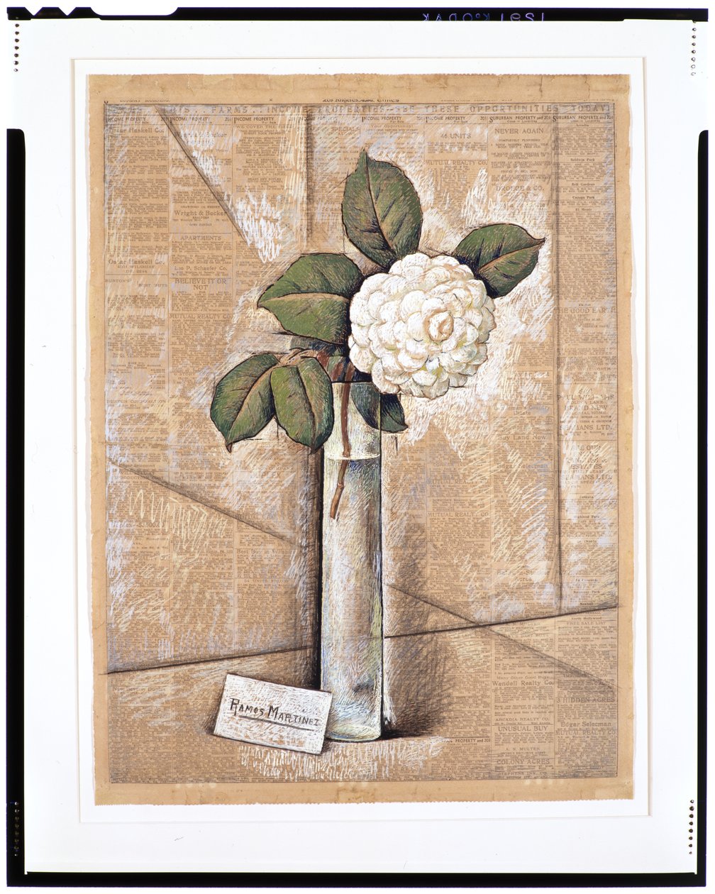 Gardenie im Glas, ca. 1936 von Alfredo Ramos Martinez