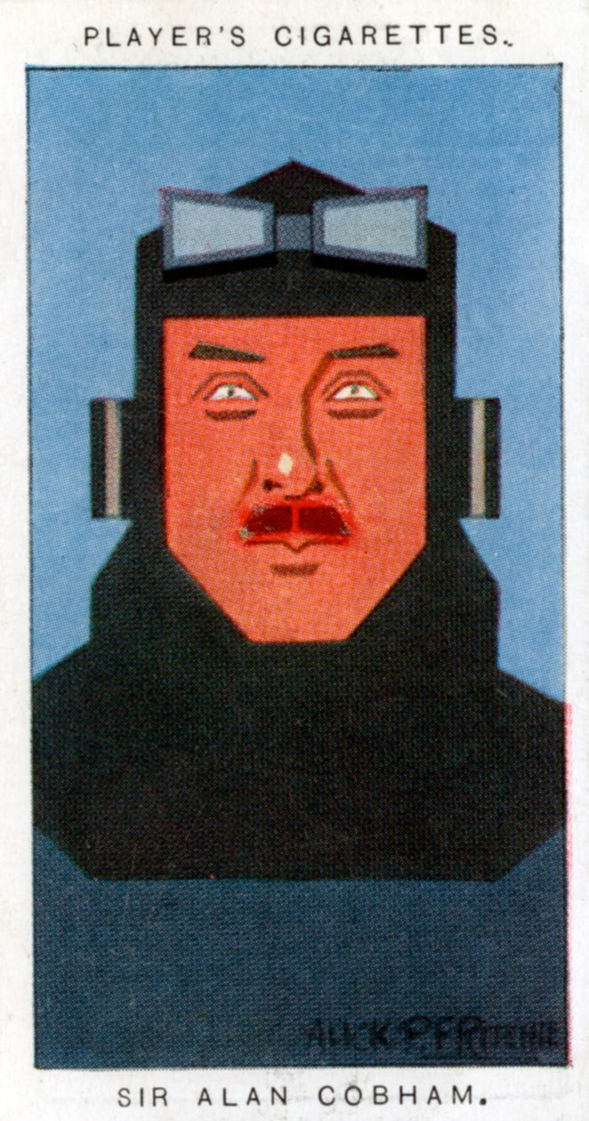 Sir Alan Cobham, britischer Pionierflieger, 1926 von Alick P. F. Ritchie