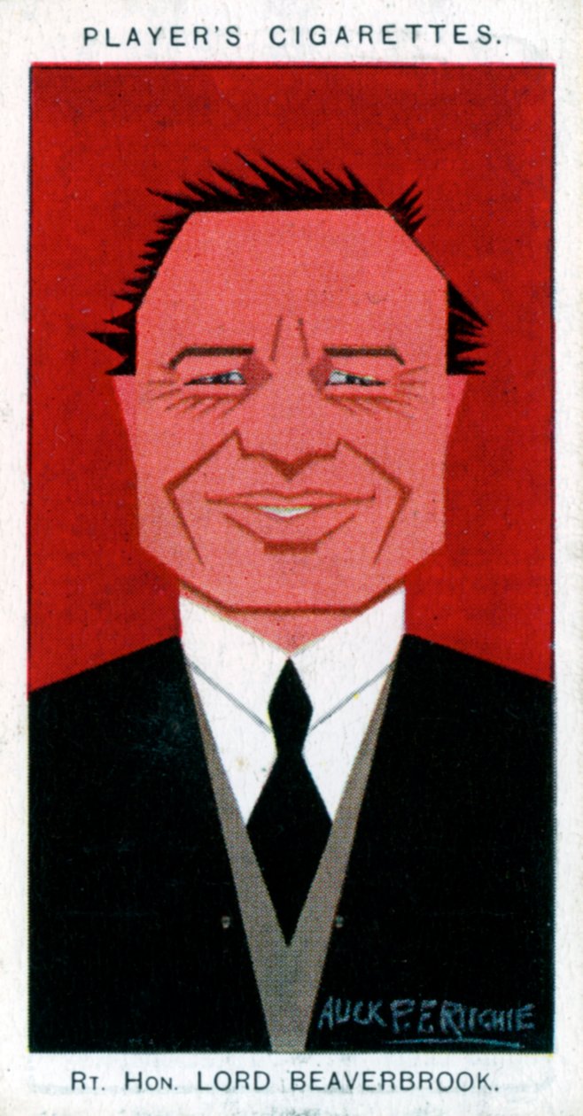William Maxwell Aitken, 1. Baron Beaverbrook, Staatsmann und Zeitungsverleger, 1926 von Alick P. F. Ritchie