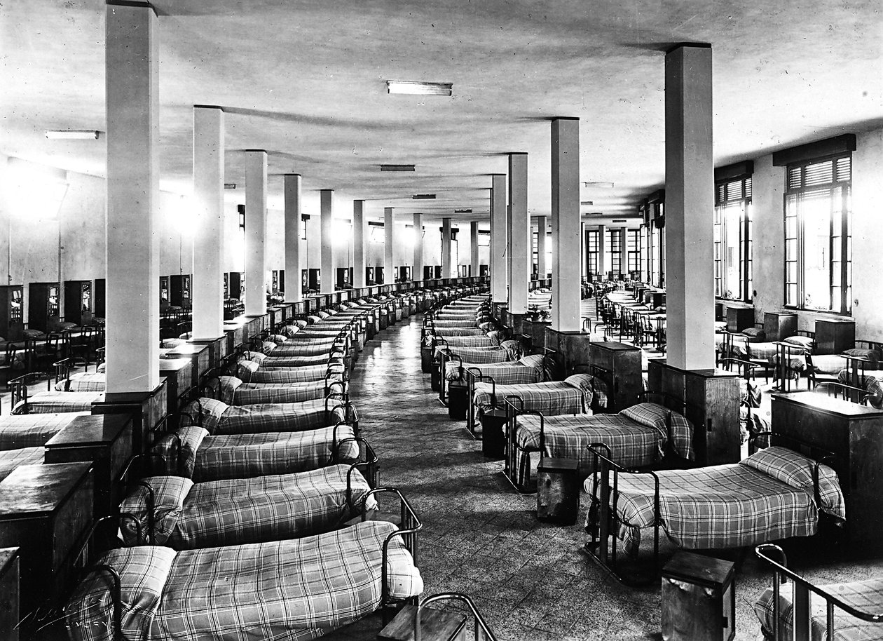 Villa Rosa Maltoni Mussolini: Schlafsaal von Fratelli Alinari