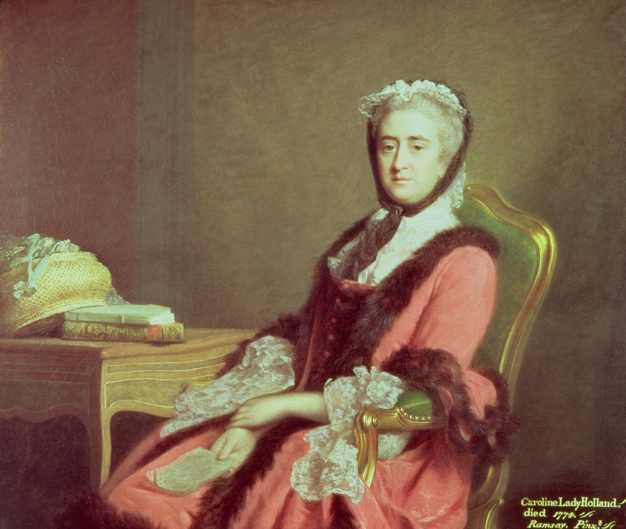 Lady Holland, 1766 von Allan Ramsay