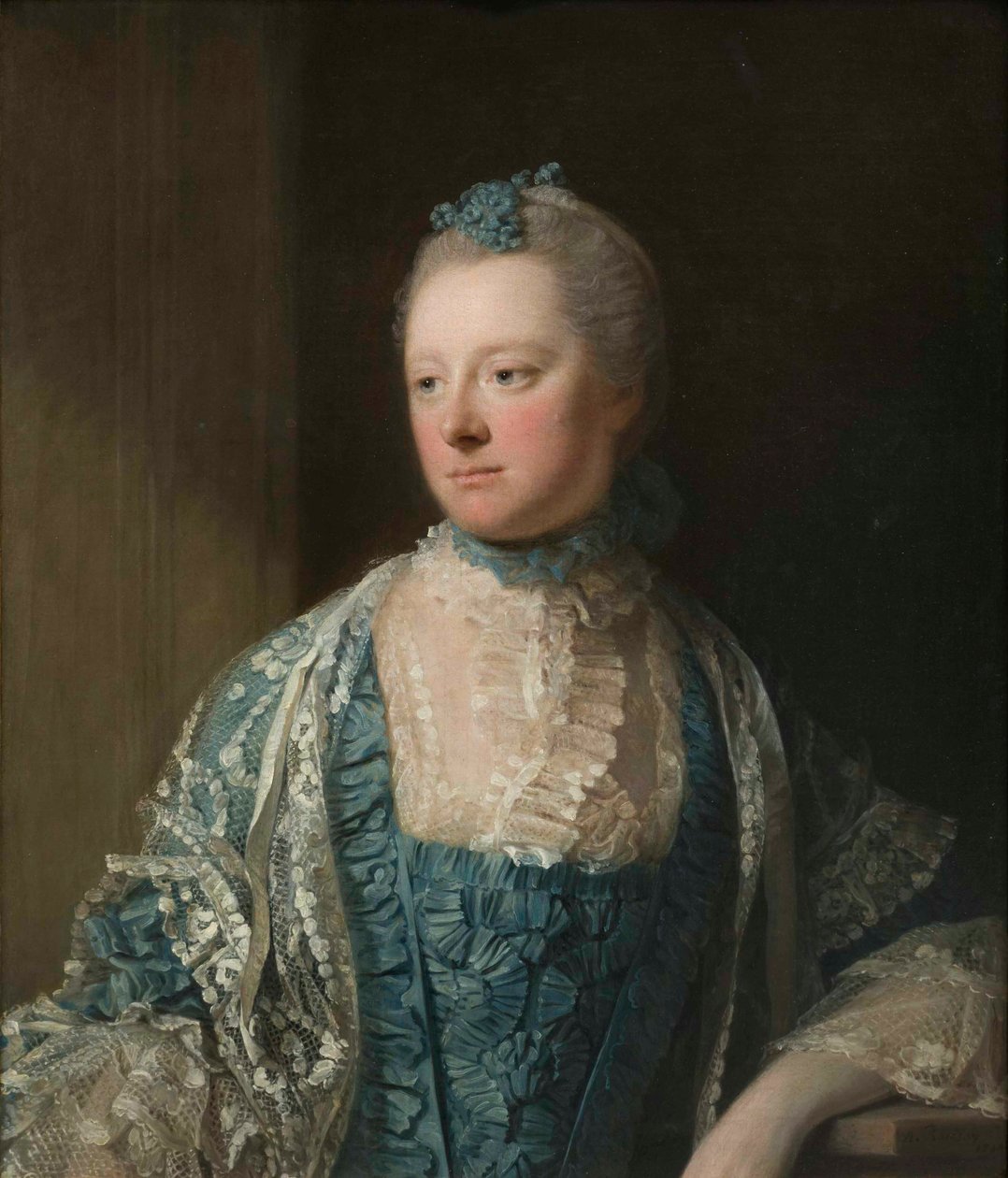 Porträt von Elizabeth, Gräfin von Salisbury, geb. Keet 1721-1776, 1769 von Allan Ramsay
