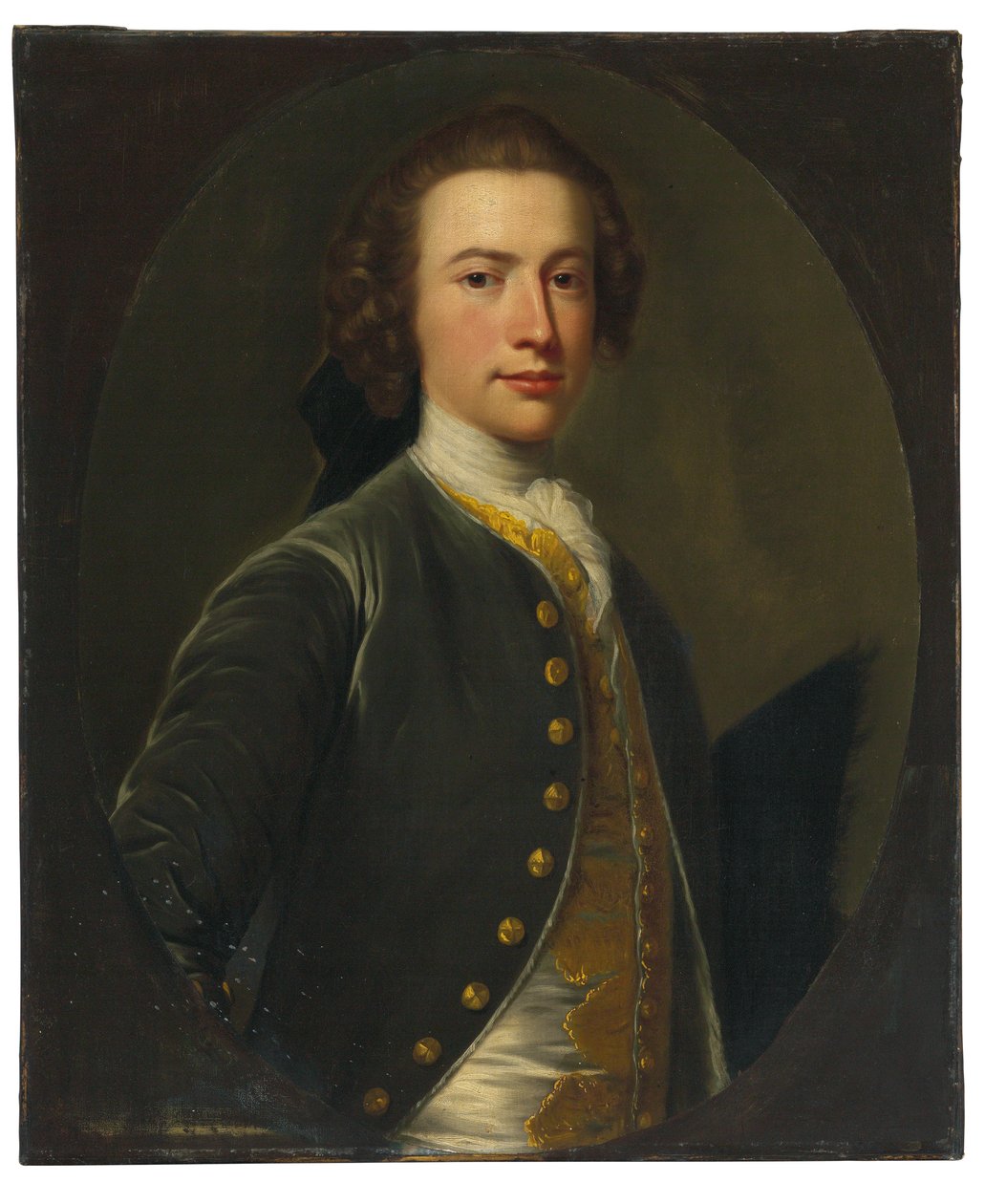Porträt von Valentine Morris, Gouverneur von Saint Vincent von Allan Ramsay