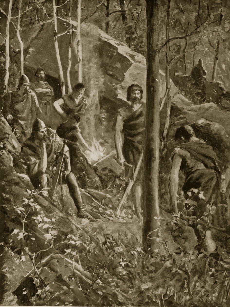Brian Boru als Gesetzloser, Illustration aus 