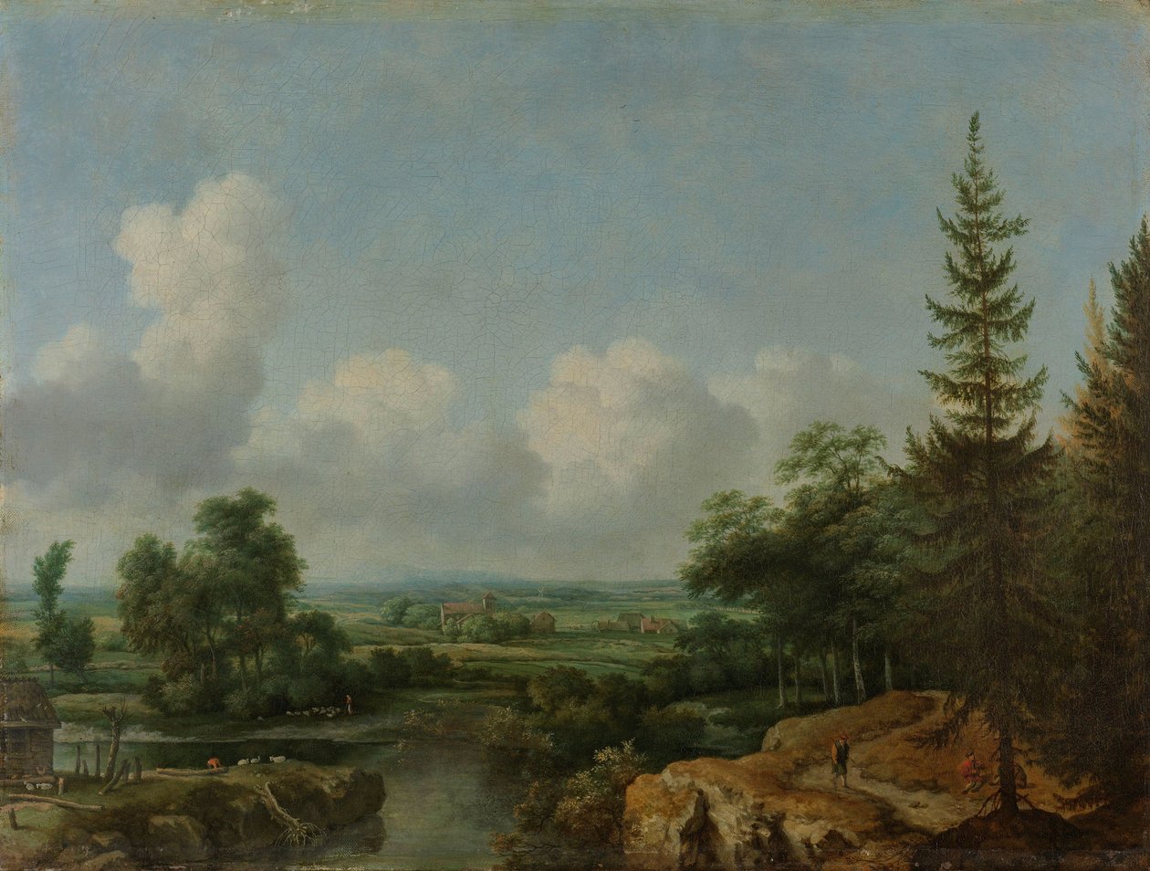 Schwedische Landschaft von Allart van Everdingen
