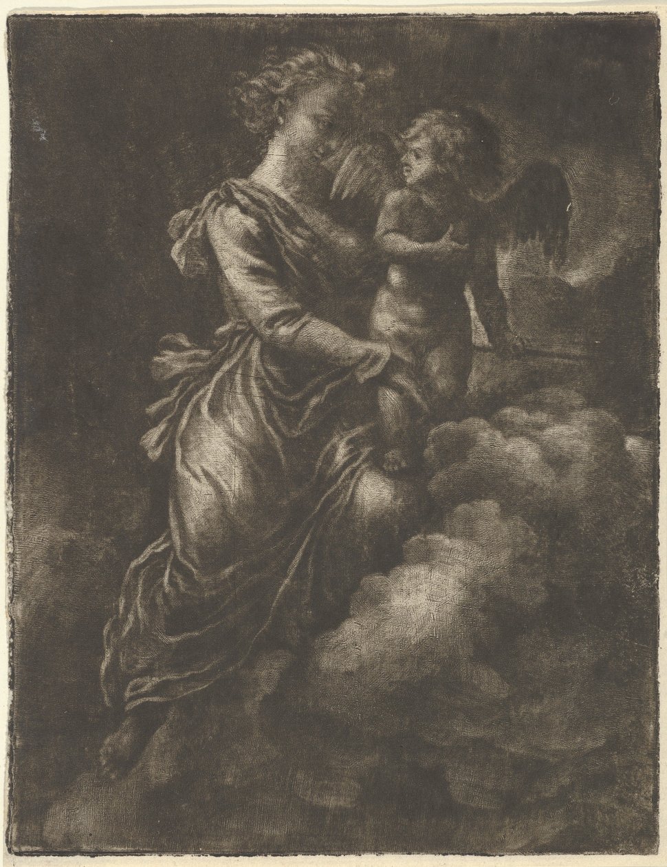 Venus und Amor von Allart van Everdingen