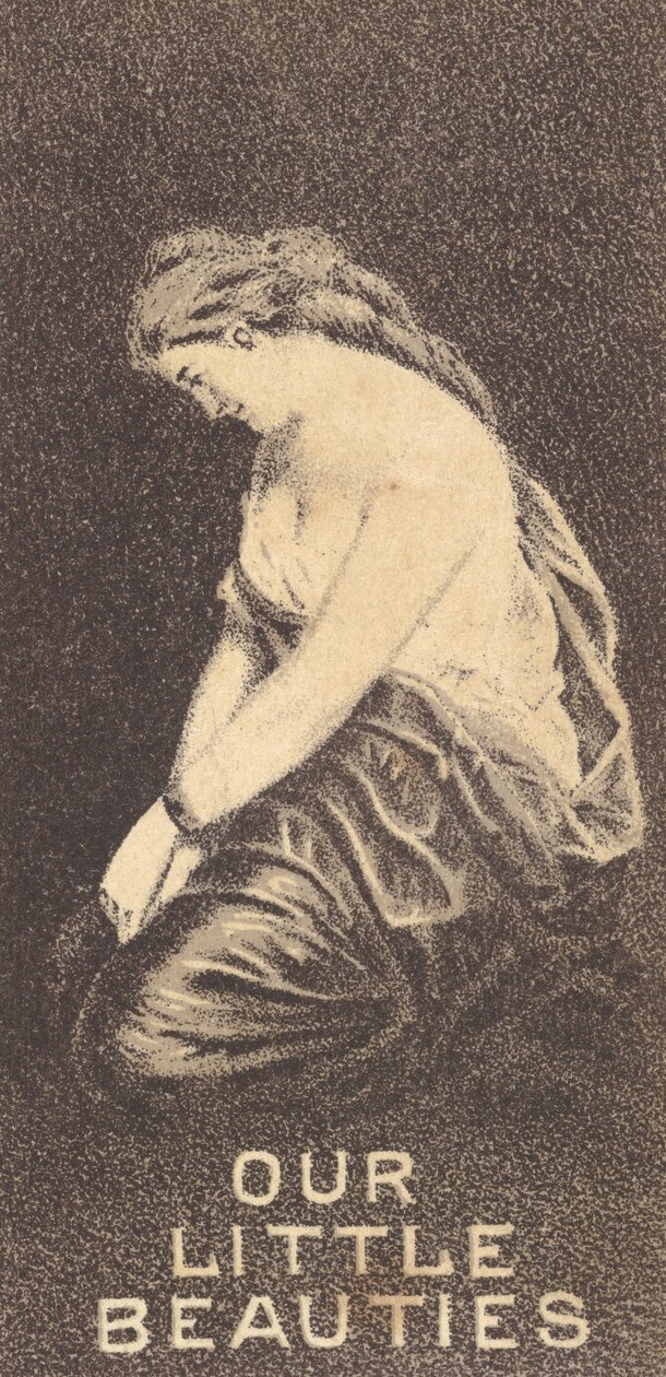 Aus der Schauspielerinnen-Serie N57 zur Förderung von Our Little Beauties Zigaretten für Allen & Ginter, 1890 von Allen and Ginter