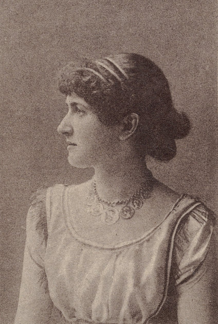 Kitty Welch, aus der Serie Actresses N67 zur Werbung für Virginia Brights Zigaretten..., ca. 1888 von Allen and Ginter