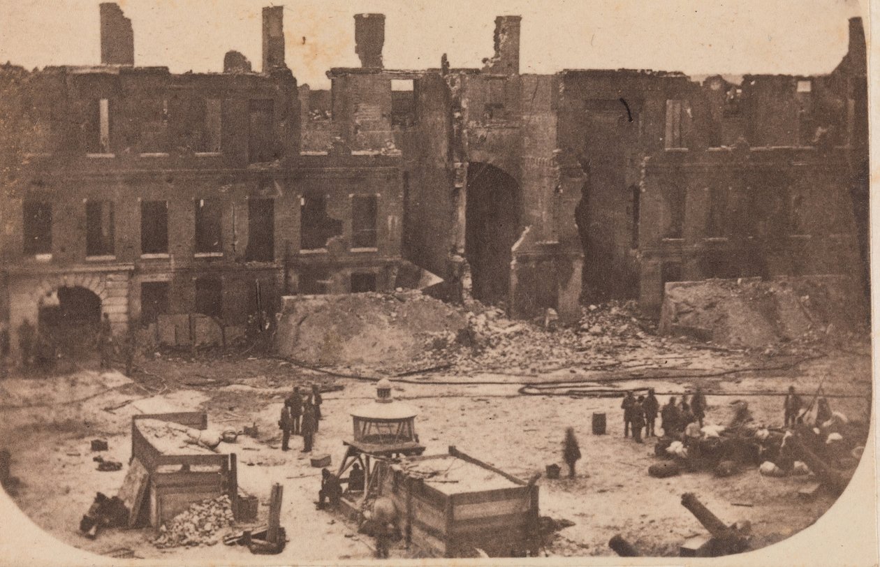 Die Evakuierung von Fort Sumter, April 1861 von Alma A. Pelot.