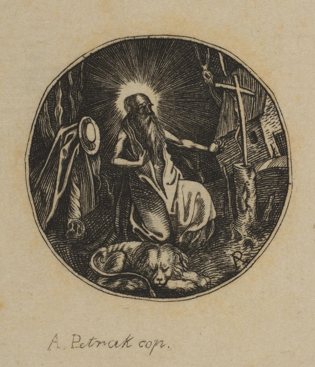Heiliger Hieronymus, 19. Jahrhundert von Alois Petrak