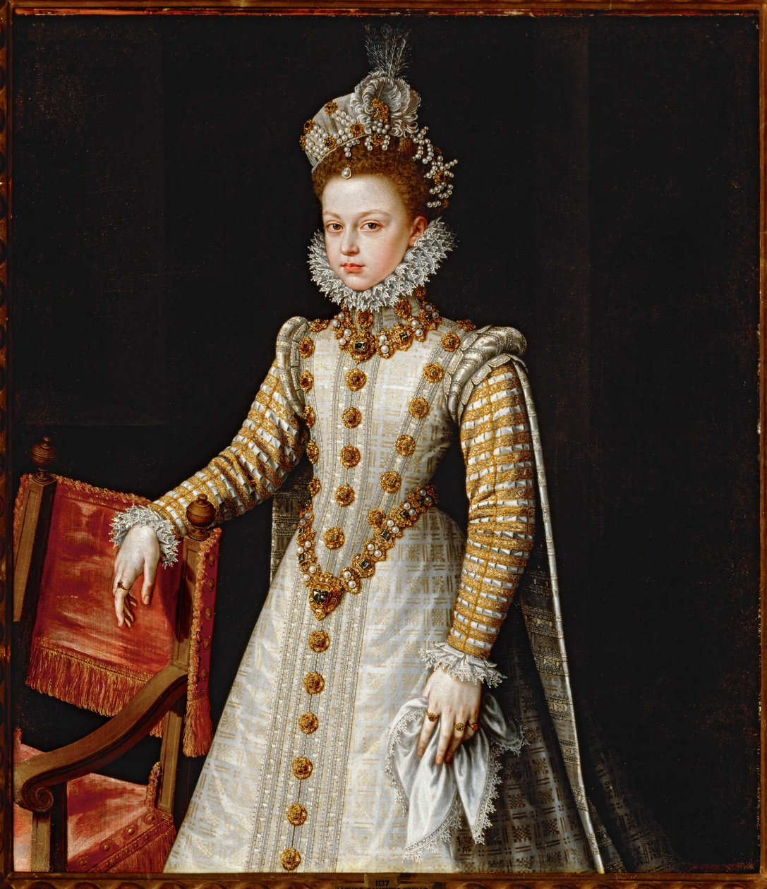 Infantin Isabella Clara Eugenia, Tochter von Alonso Sánchez Coello