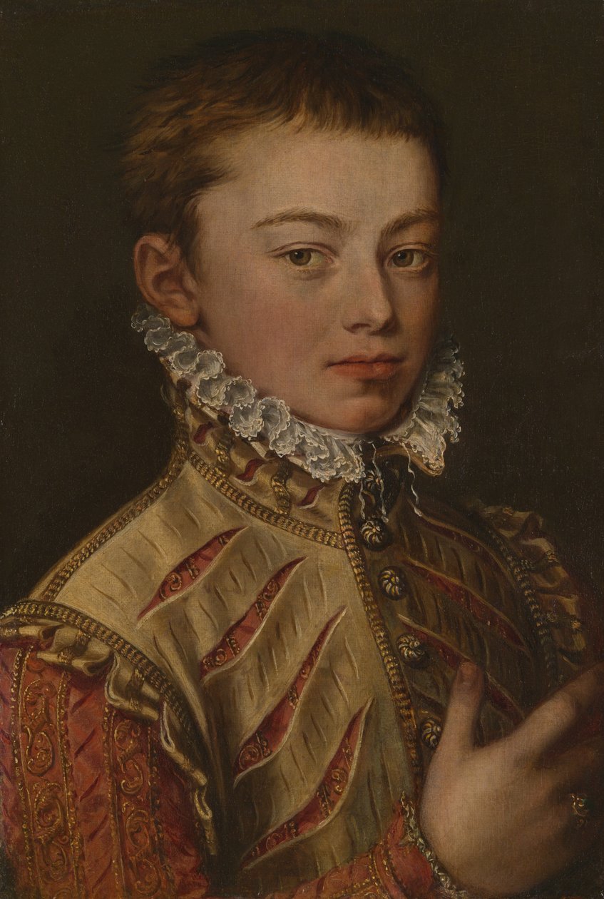 Porträt von Don Juan von Österreich von Alonso Sánchez Coello