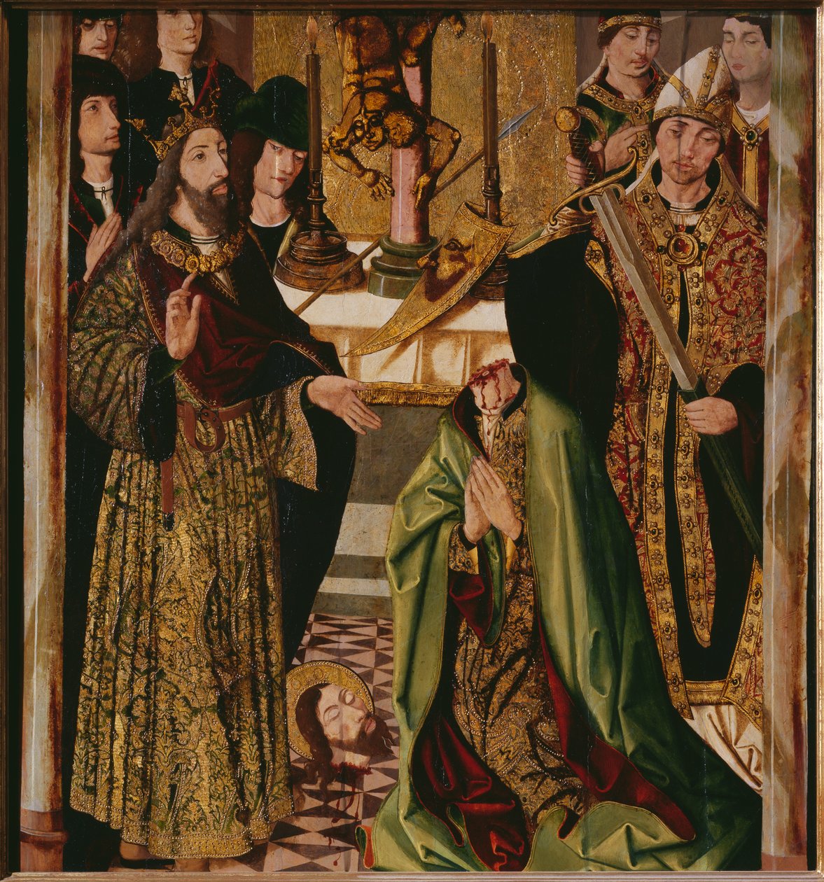 Die Enthauptung des heiligen Thomas in Indien von Alonso de Sedano