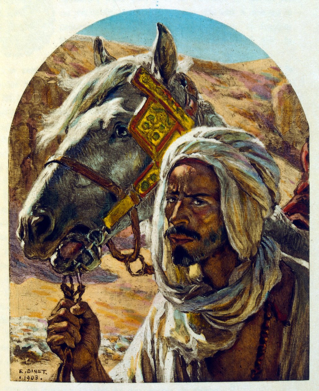 Illustration von Dinet aus 