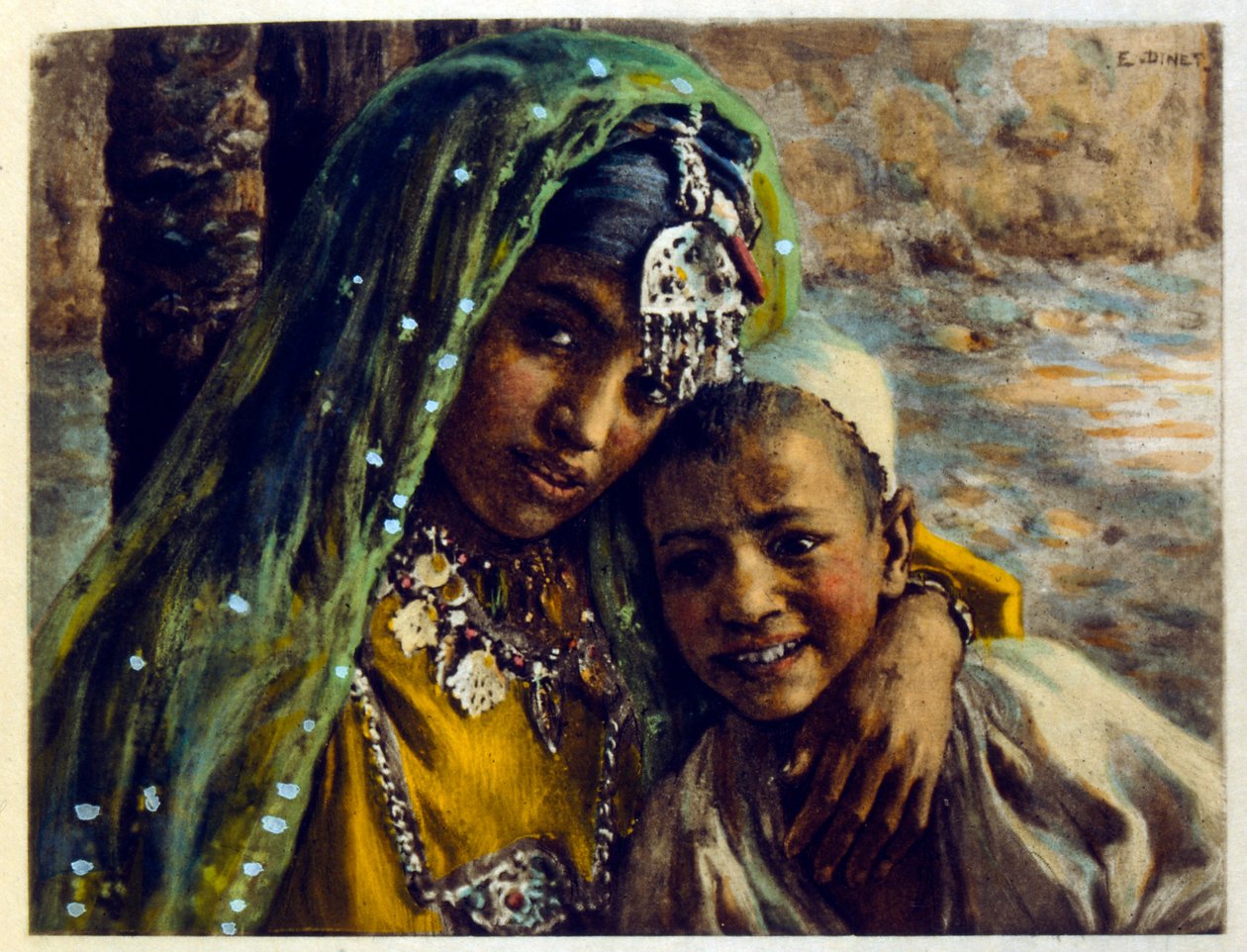 Illustration von Dinet aus 