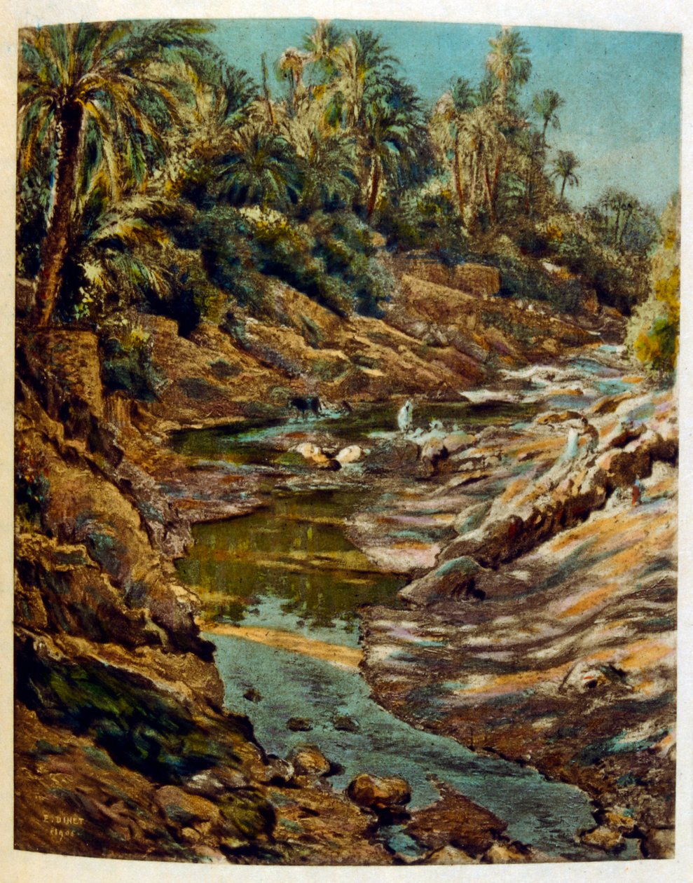 Illustration von Dinet aus 